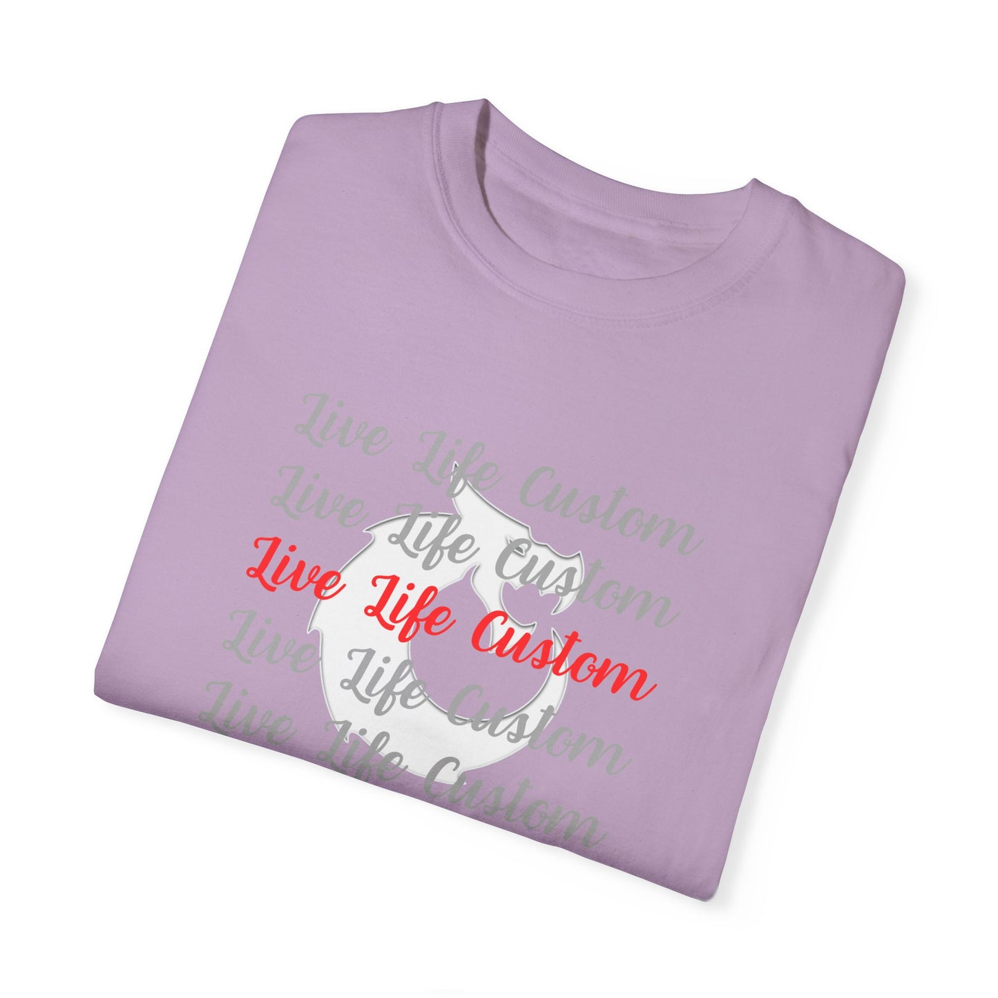 Garment-Dyed T-shirt - LLC Stacked