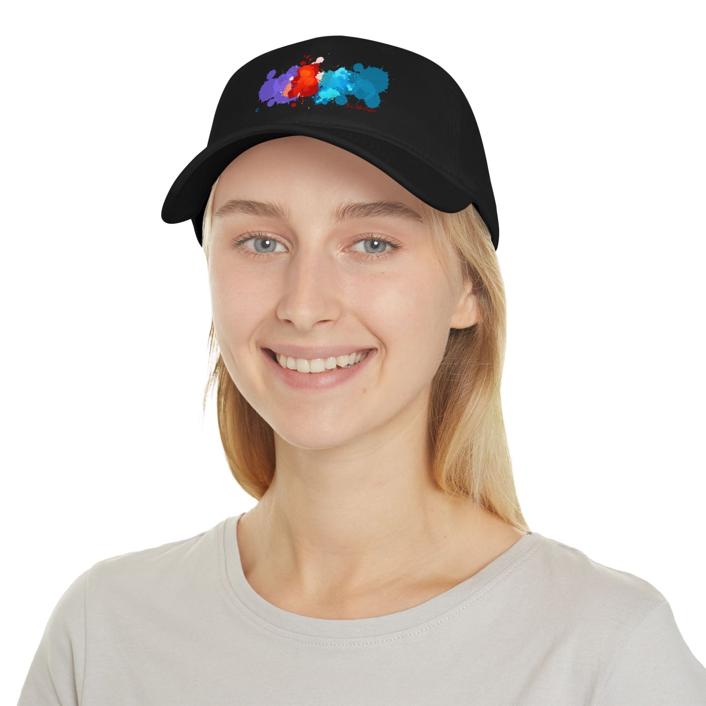 Low Profile Baseball Cap - A Splash