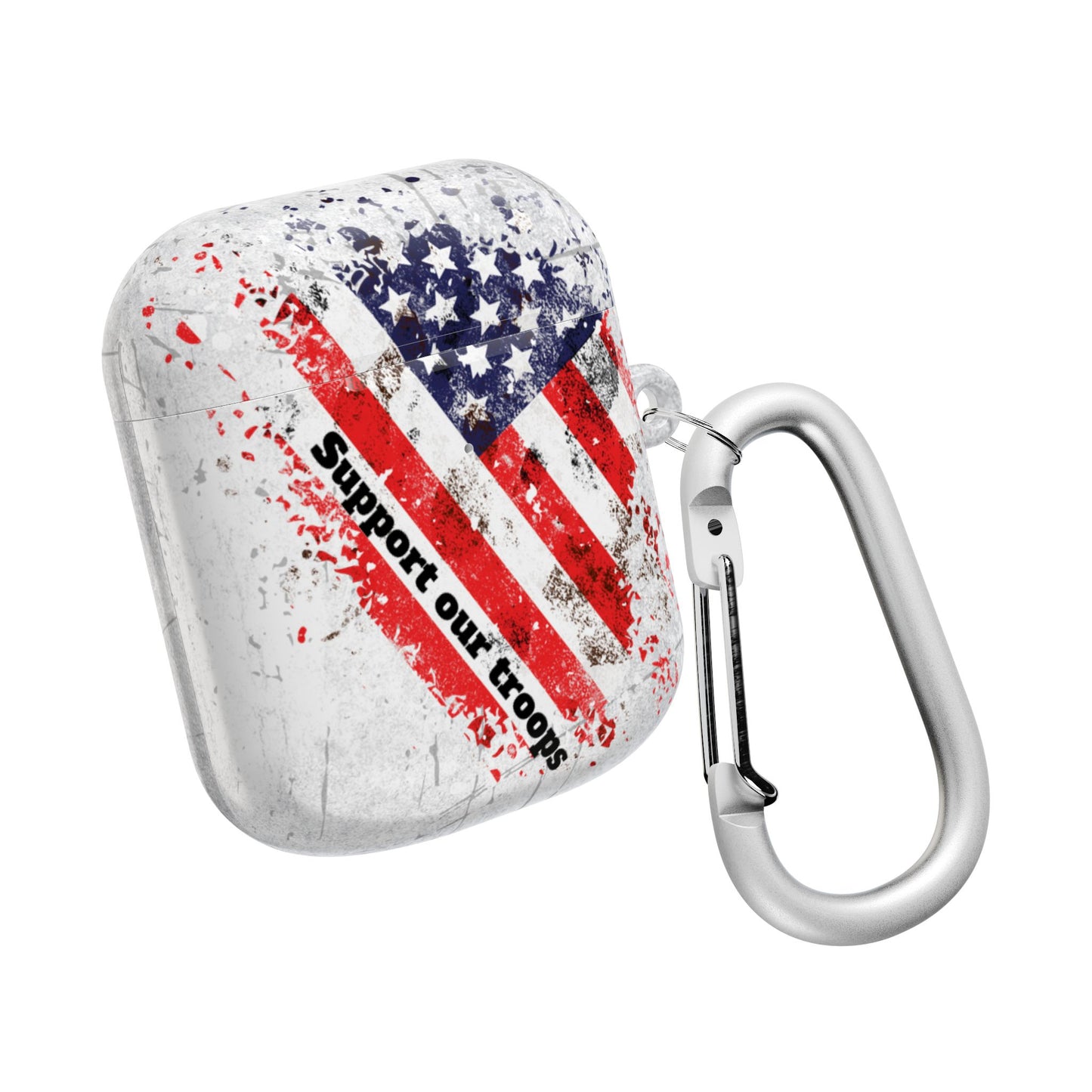 Patriotic AirPod Cases - Support Our Troops Design
