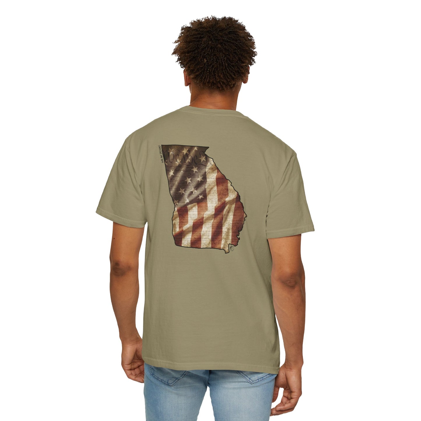Garment-Dyed T-shirt - We The People - Georgia