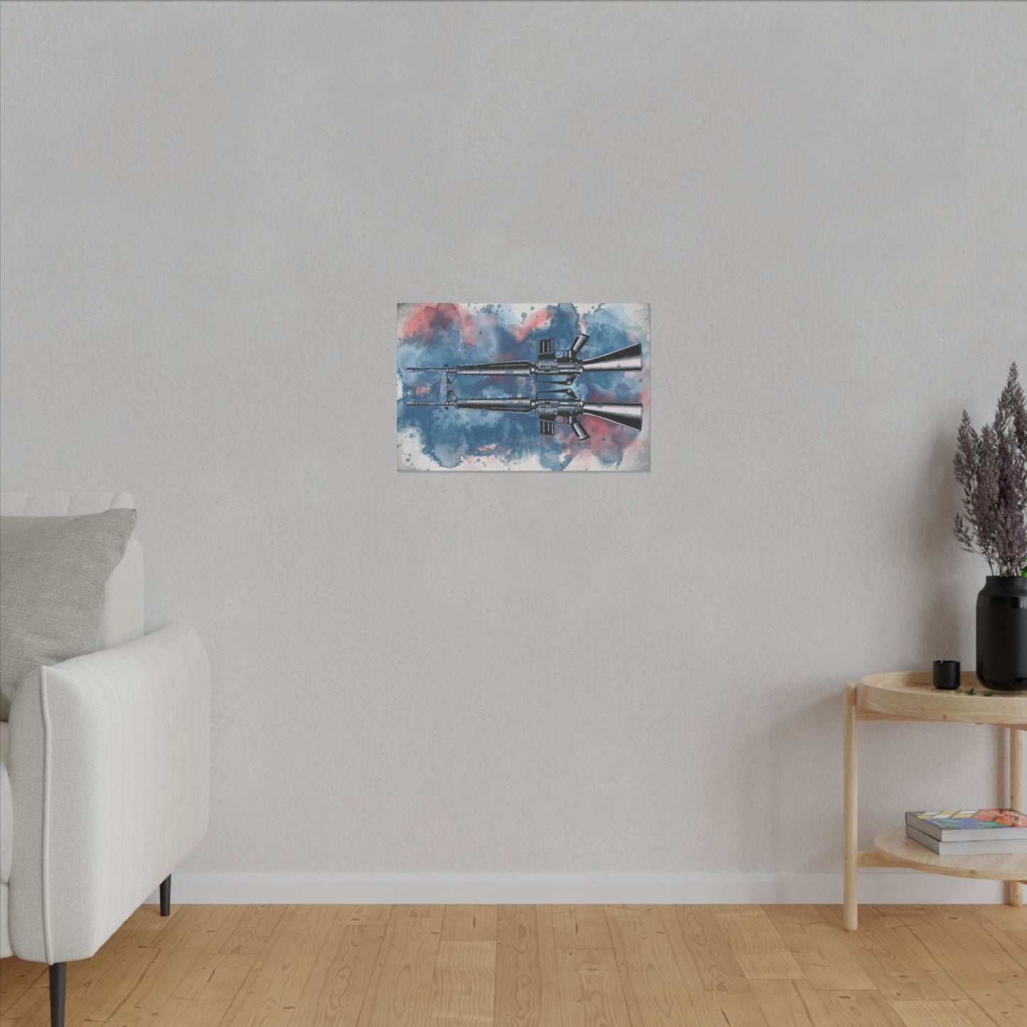 Matte Canvas, Stretched, 0.75" M16