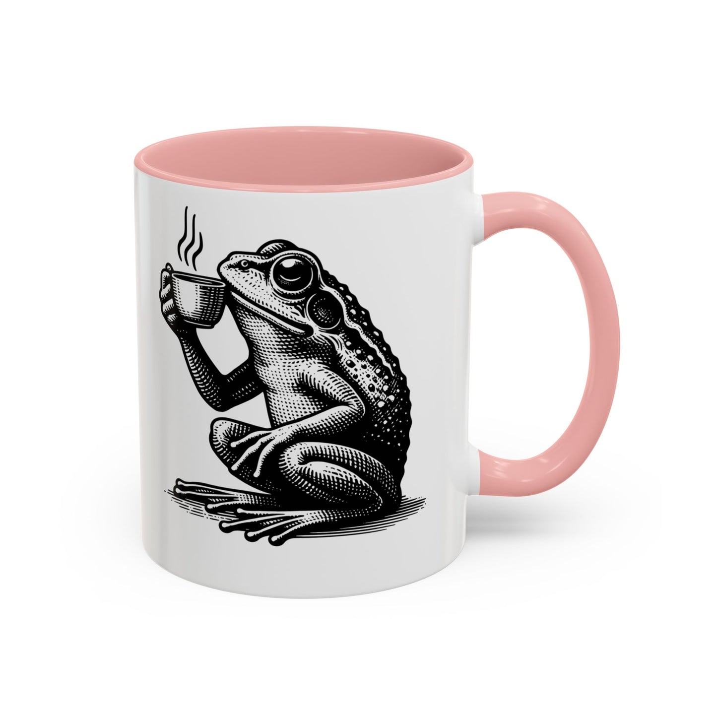 Accent Coffee Mug (11, 15oz) - Coffee Frogs