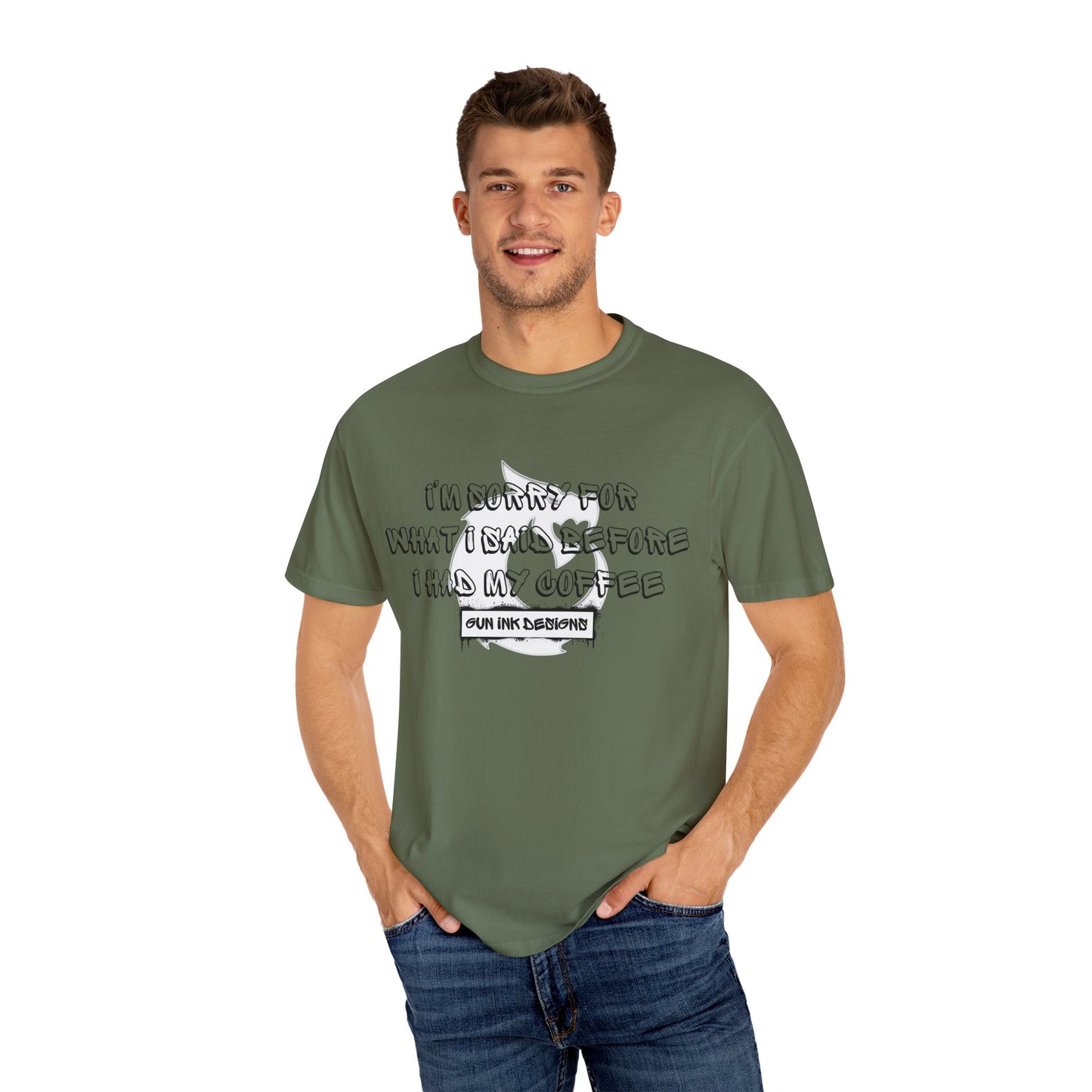 Garment-Dyed T-shirt - I'm Sorry