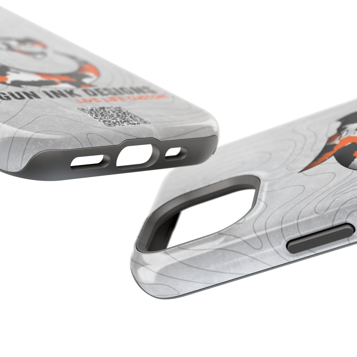 Magnetic Tough Cases - Topo QR code