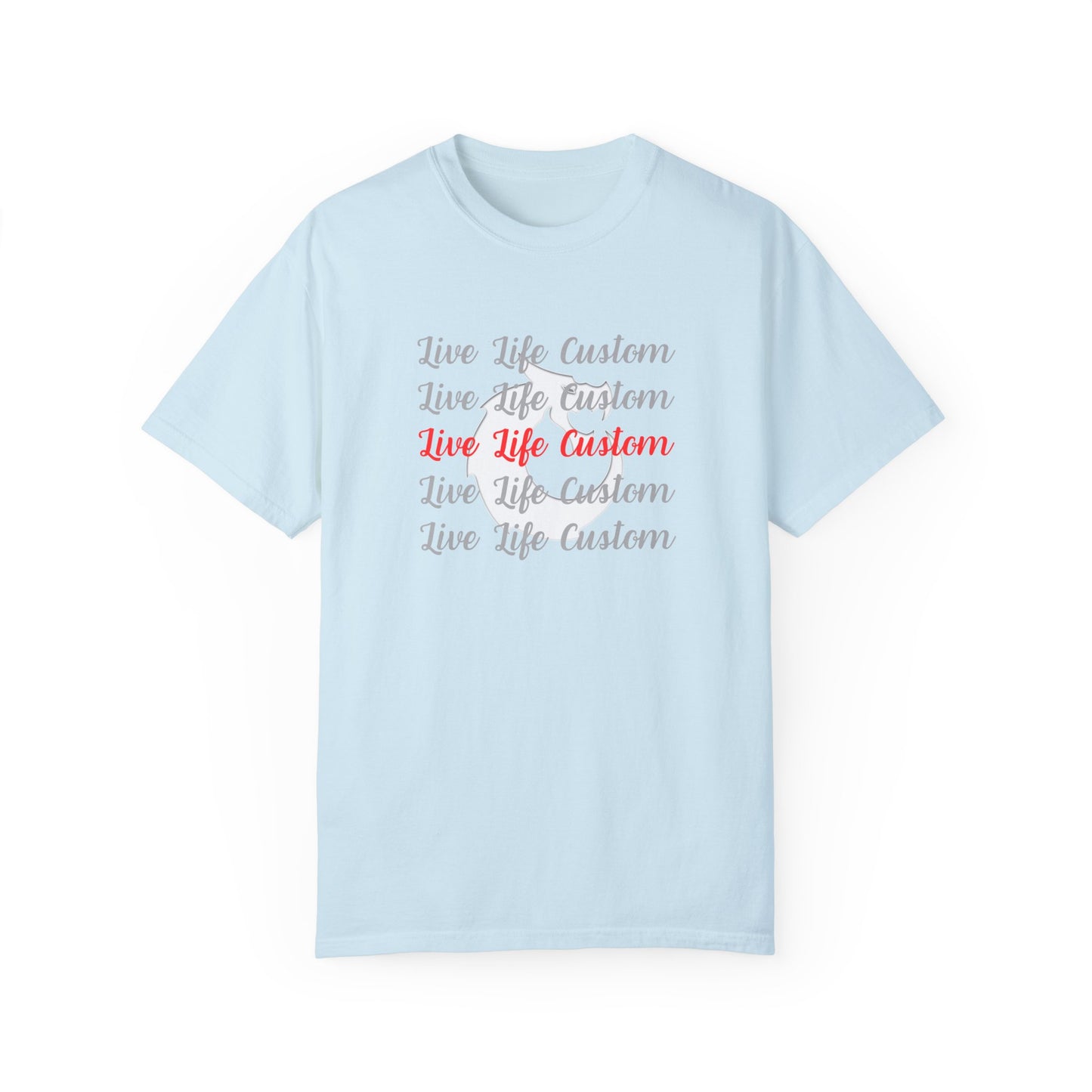 Garment-Dyed T-shirt - LLC Stacked