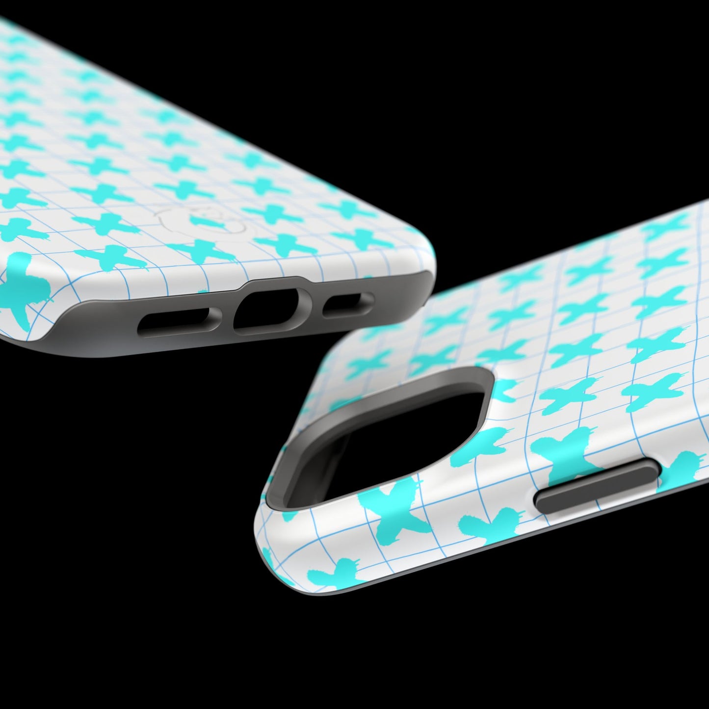 Magnetic Tough Cases - Blue X
