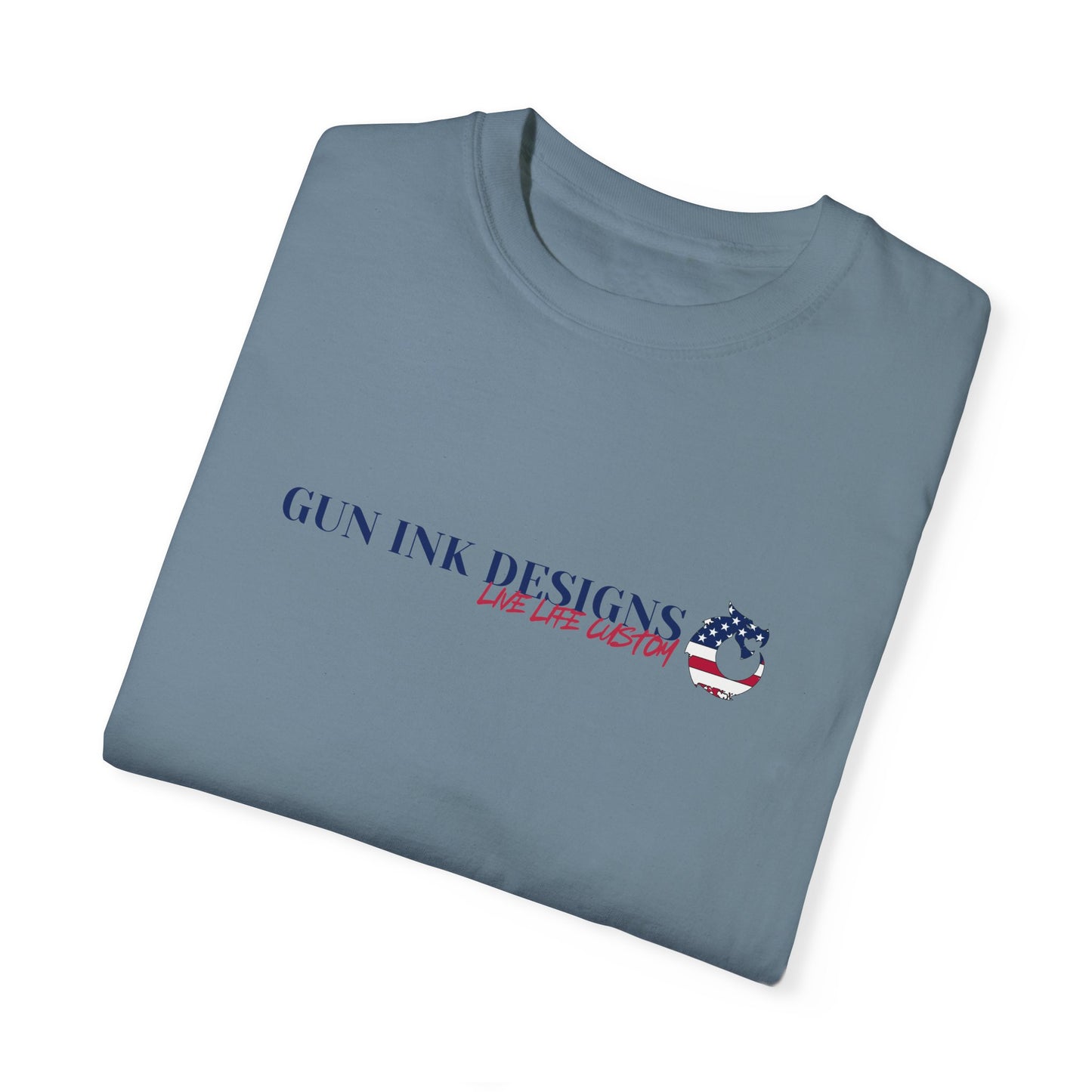 Garment-Dyed T-shirt - LLC Flag Dragon