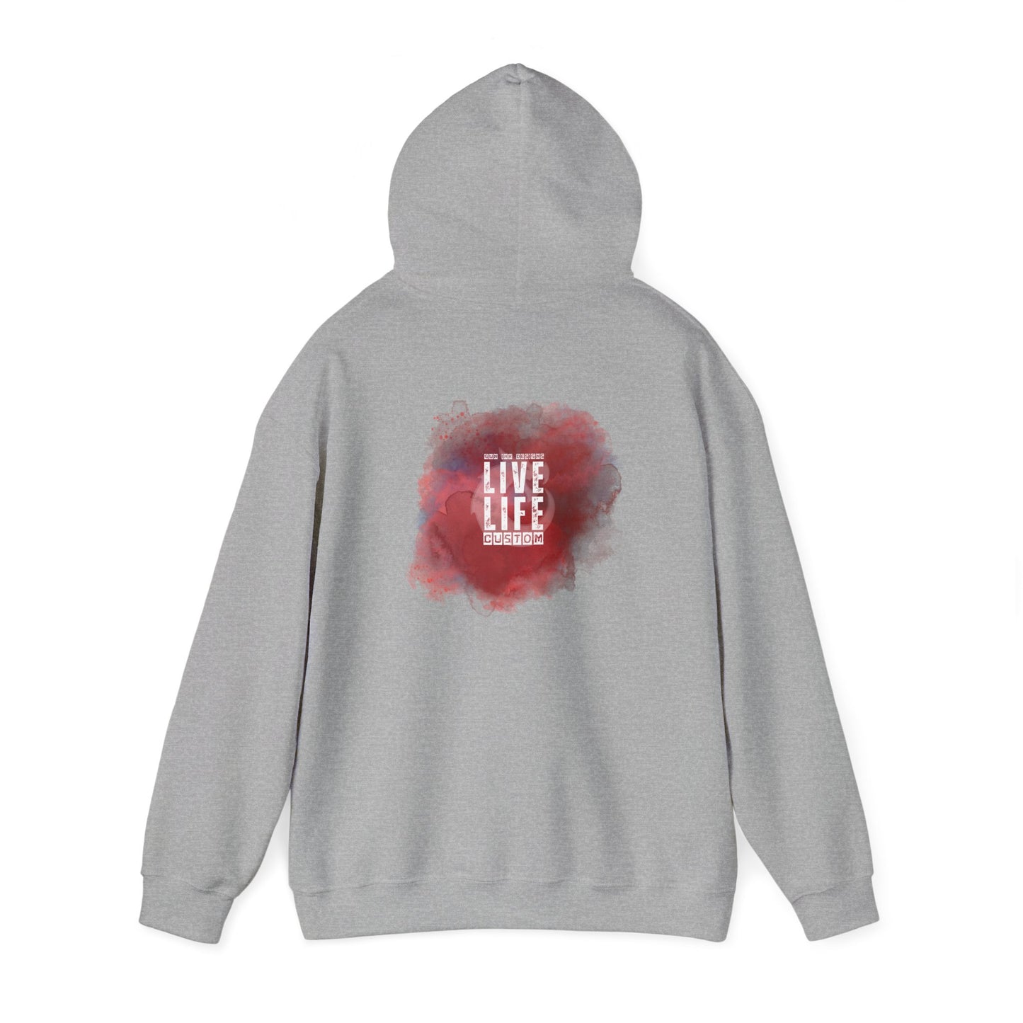 Heavy Blend™ Hooded Sweatshirt - LLC Red