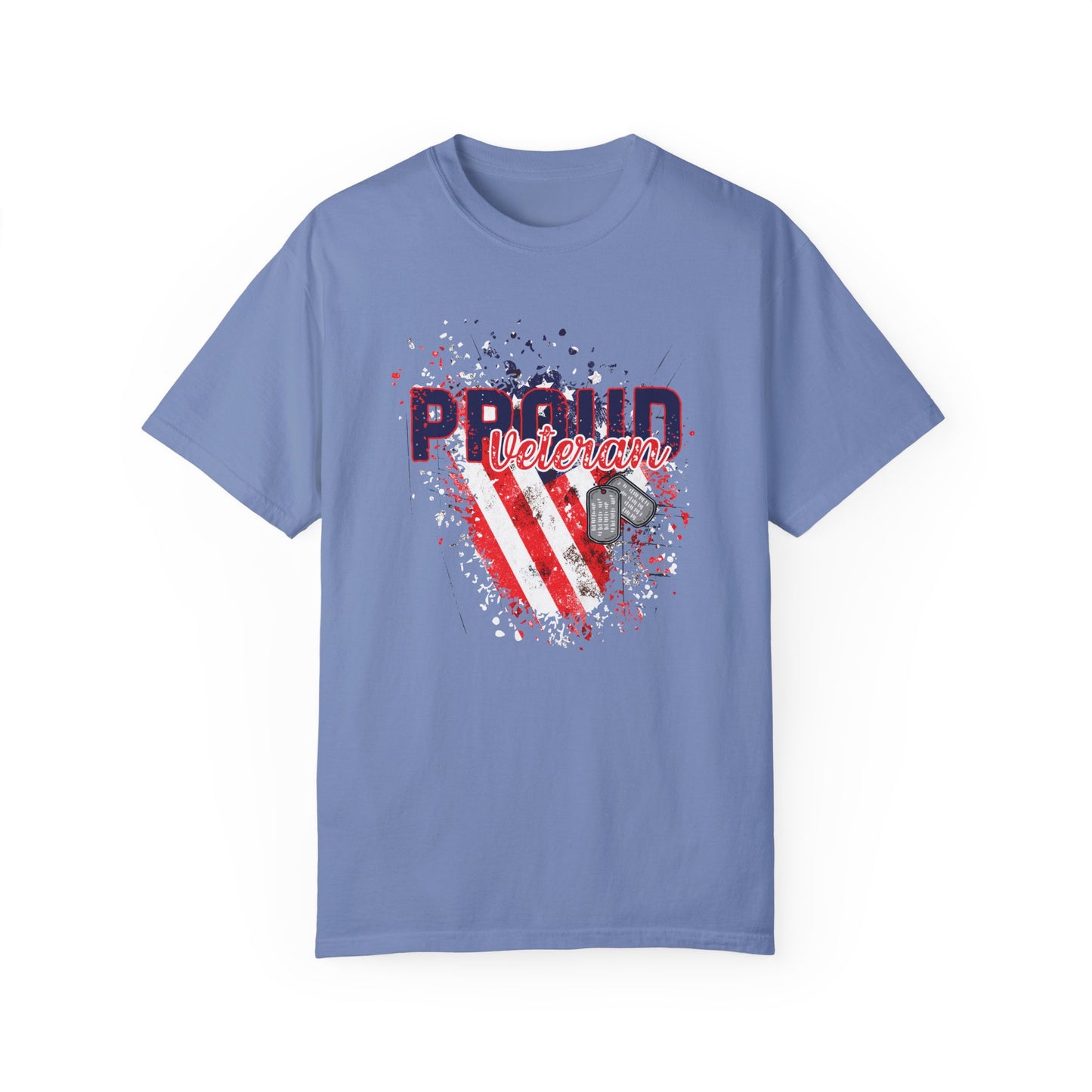 Garment-Dyed T-shirt - Proud Veteran