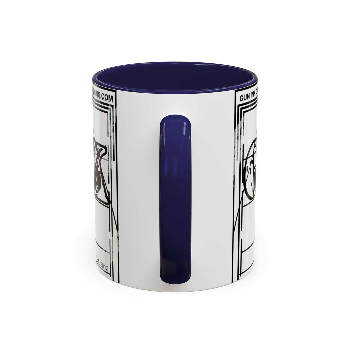 Accent Coffee Mug (11, 15oz) - GID Draft Graphic