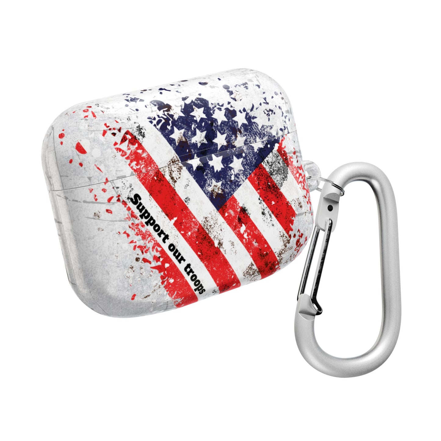 Patriotic AirPod Cases - Support Our Troops Design