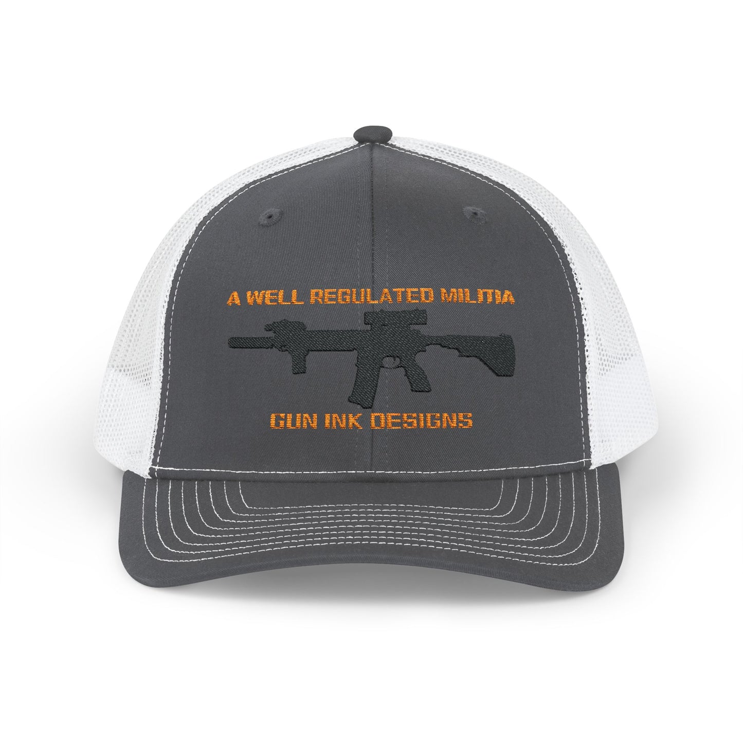 Snapback Trucker Cap - A Well Regulated Militia