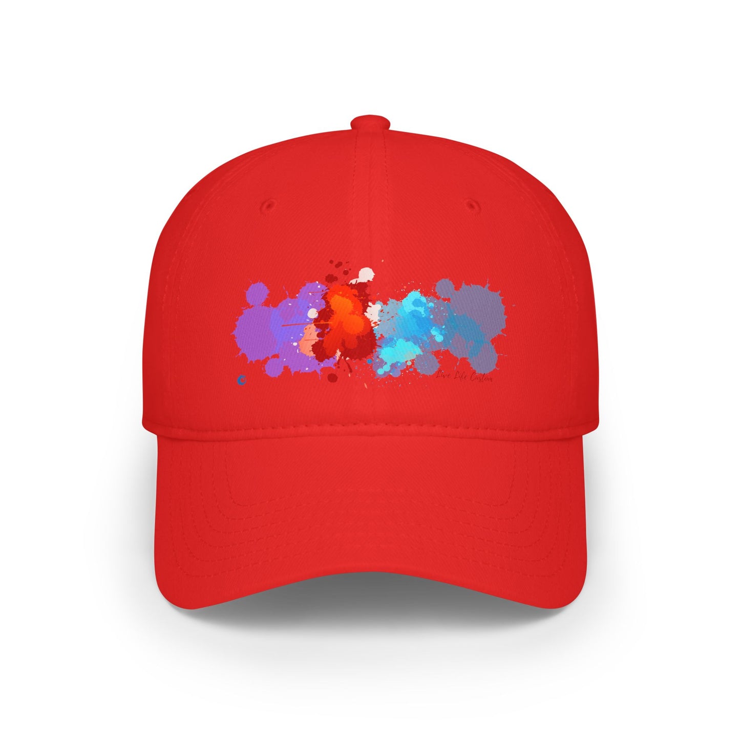 Low Profile Baseball Cap - A Splash
