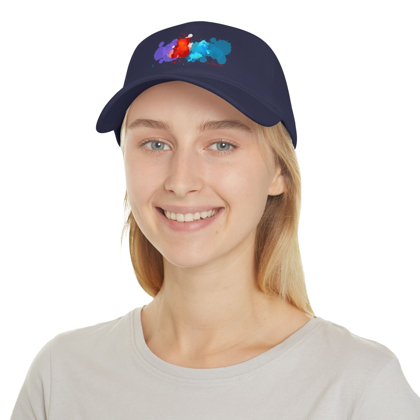 Low Profile Baseball Cap - A Splash