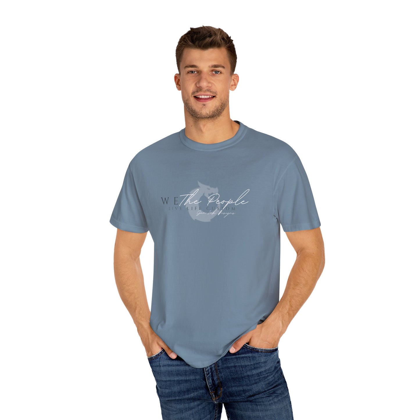Garment-Dyed T-shirt - We The People Pale