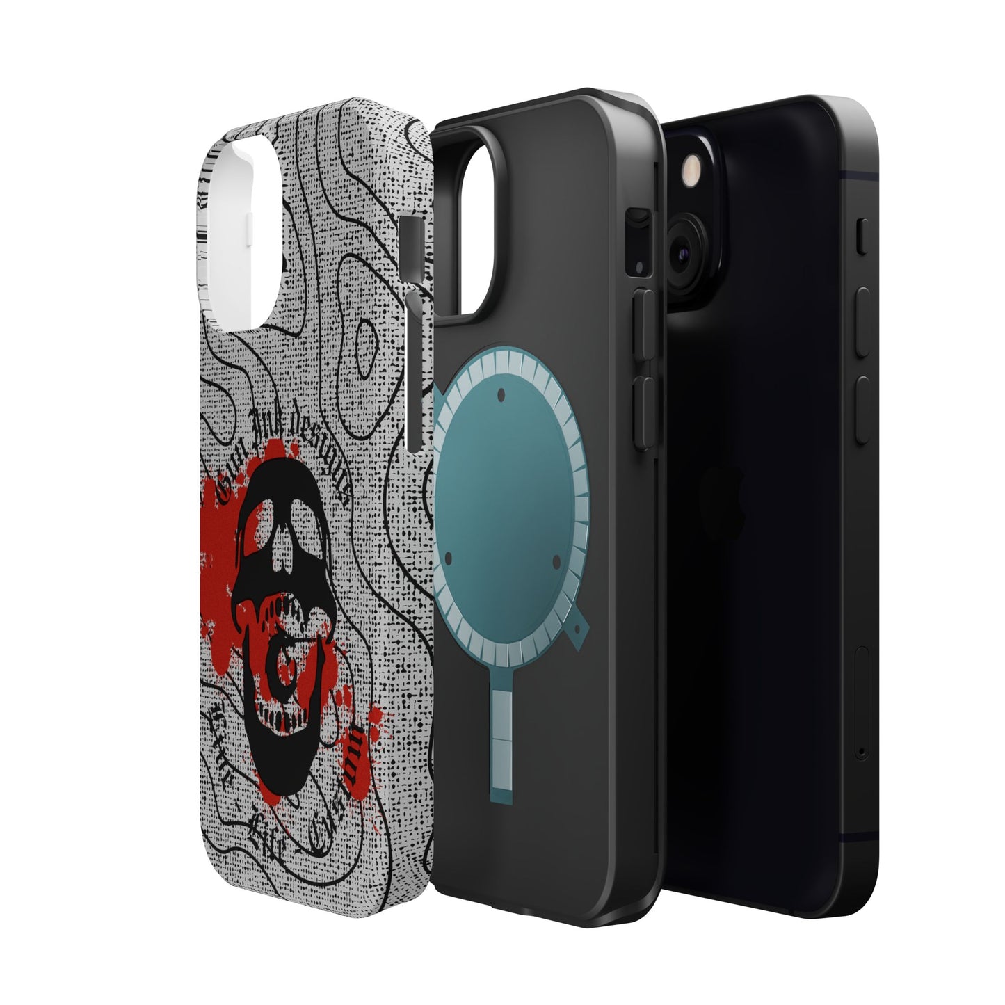 Magnetic Tough Cases - Skull
