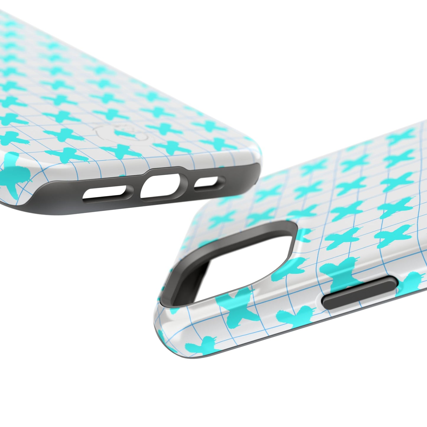 Magnetic Tough Cases - Blue X