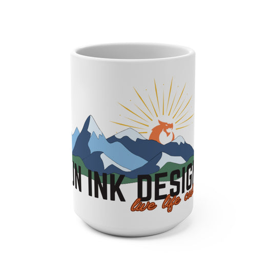 Mug (15oz for grown ups) - Dragon Sunrise