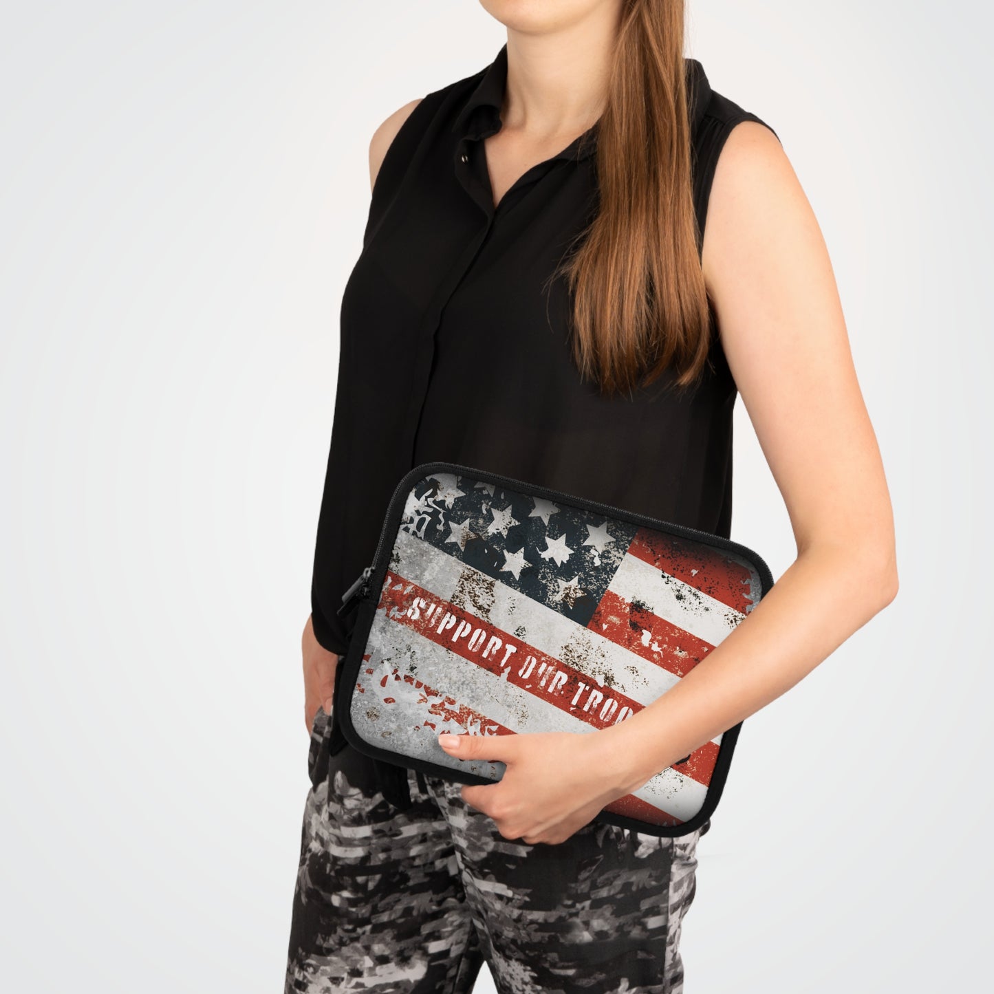 Laptop Sleeve - Support Our Troops