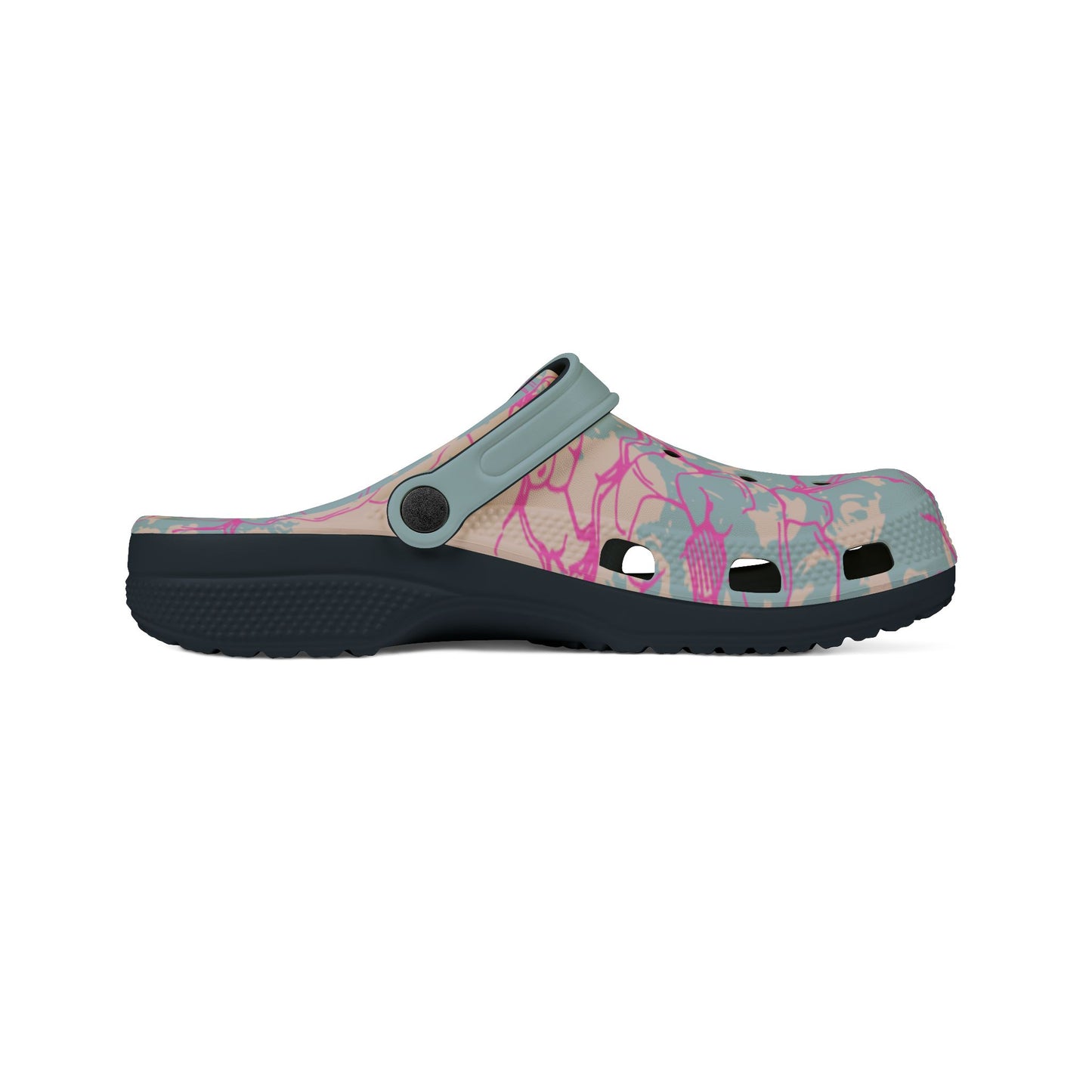 Cherry Blossom - Foam slip ons.