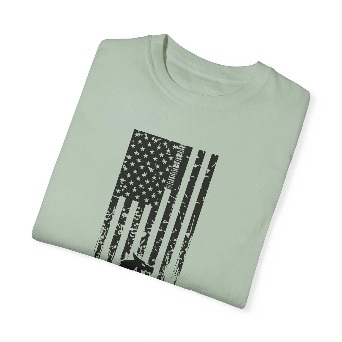 Garment-Dyed T-shirt - Distressed Flag
