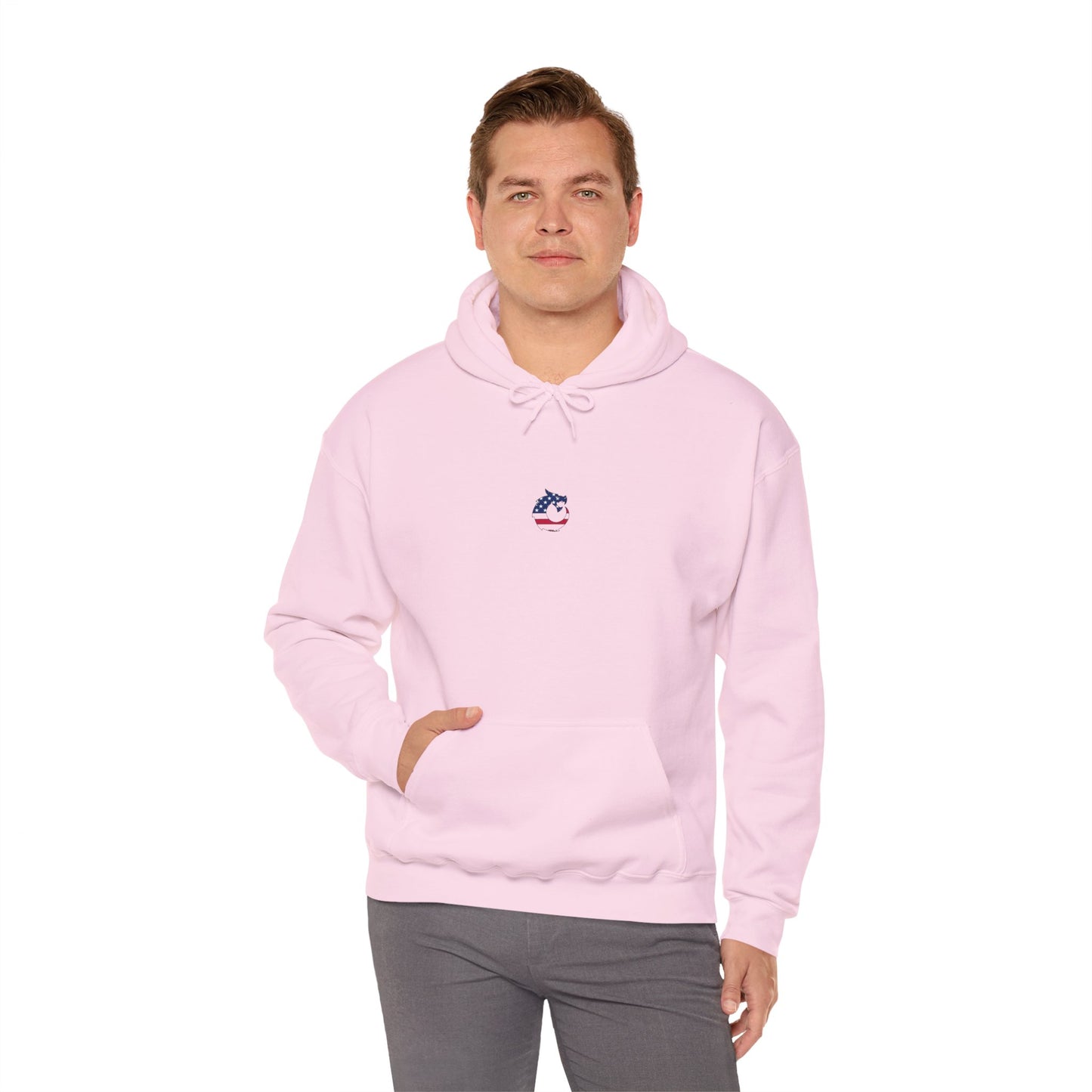 Heavy Blend™ Hooded Sweatshirt - 3D Flag