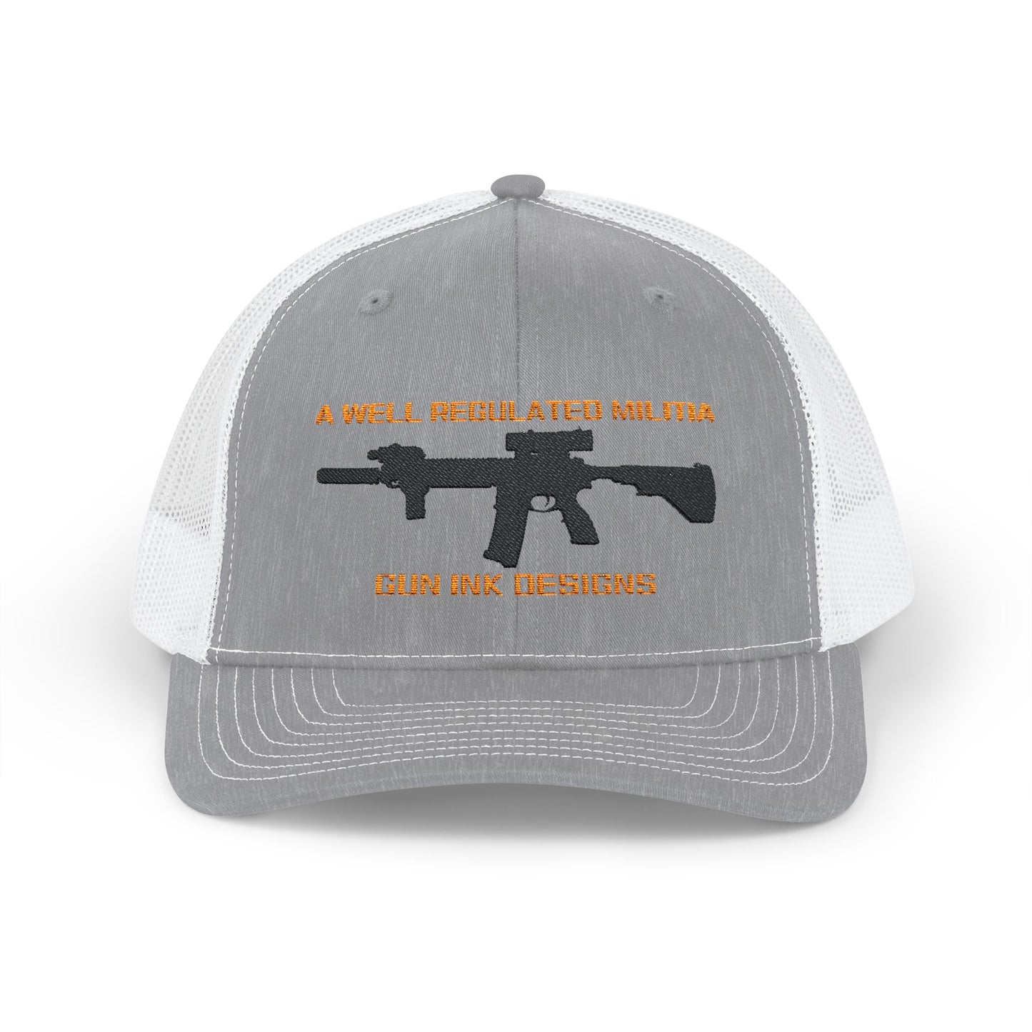 Snapback Trucker Cap - A Well Regulated Militia