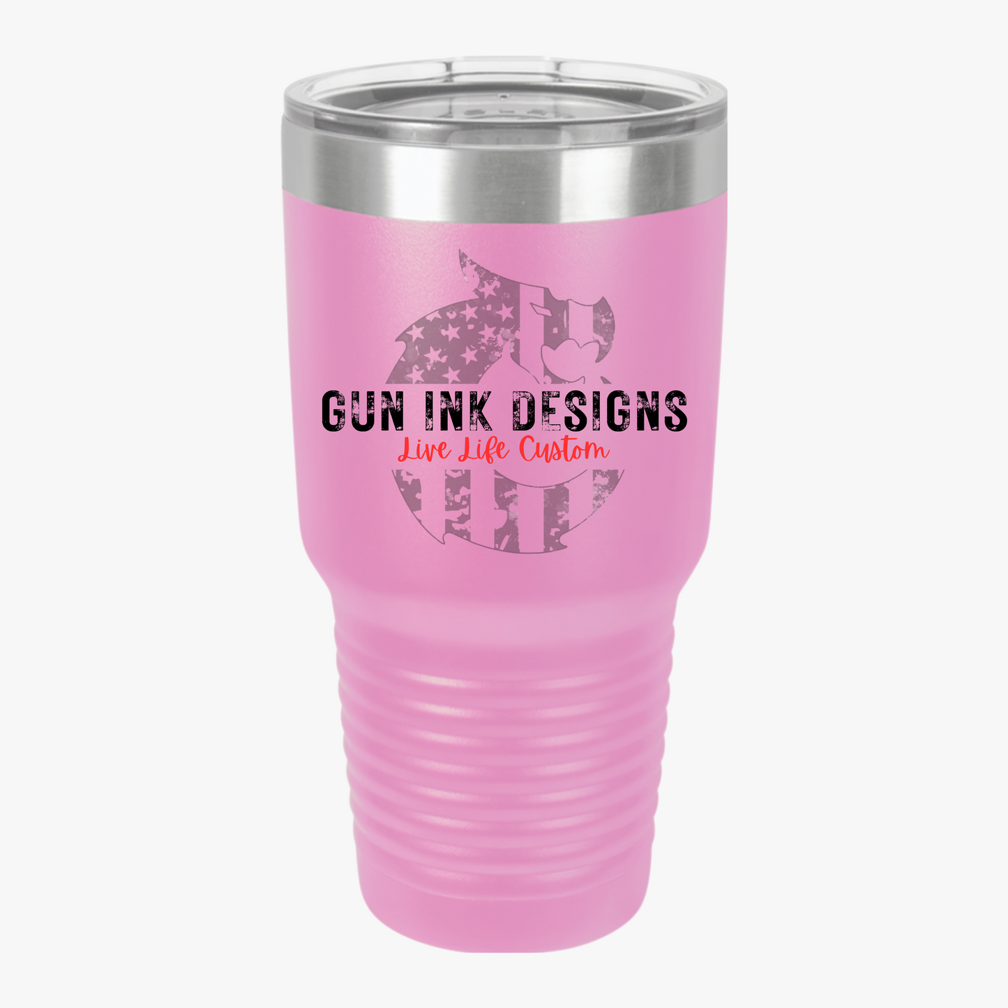 Insulated Tumbler, 30oz - Ghost Flag Dragon