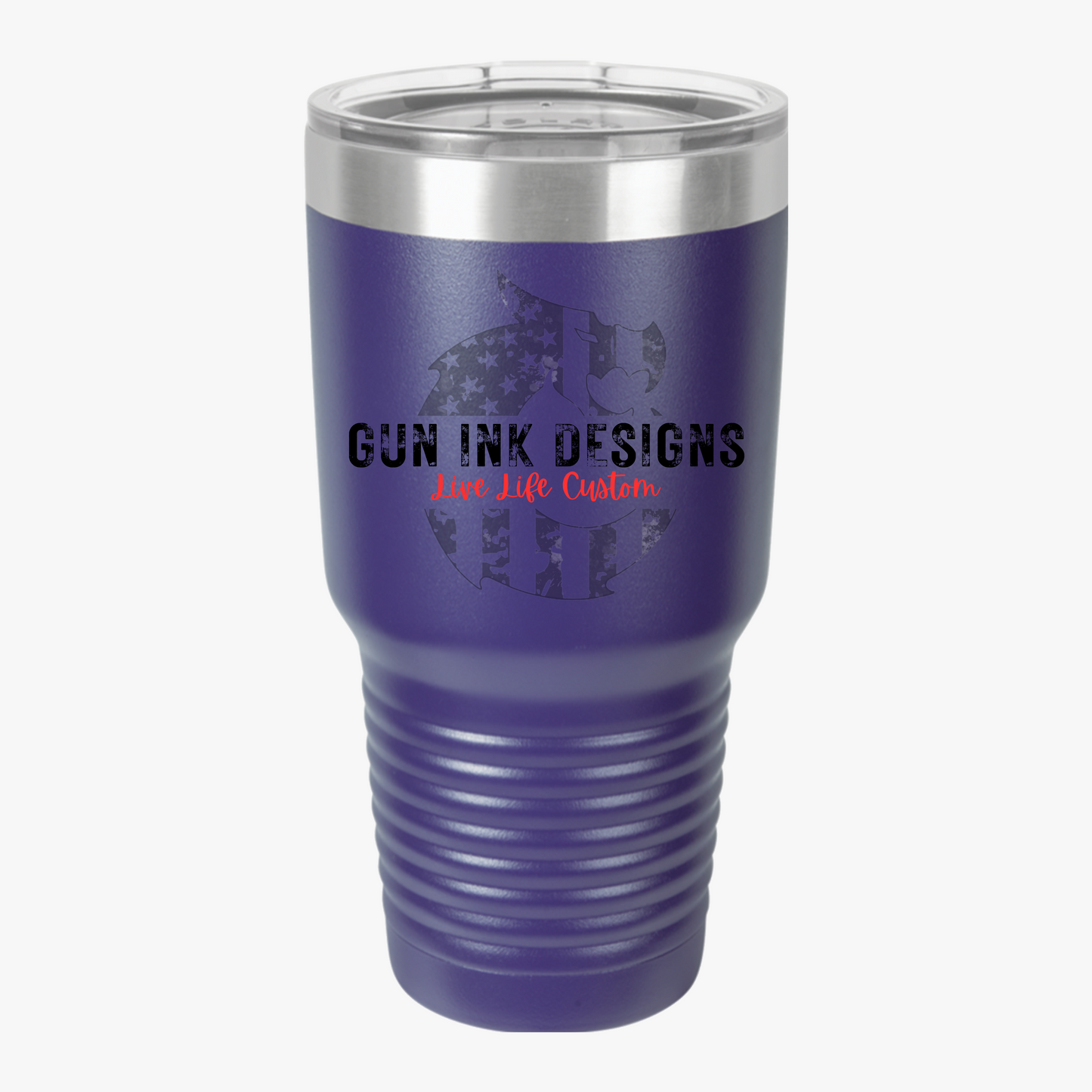 Insulated Tumbler, 30oz - Ghost Flag Dragon