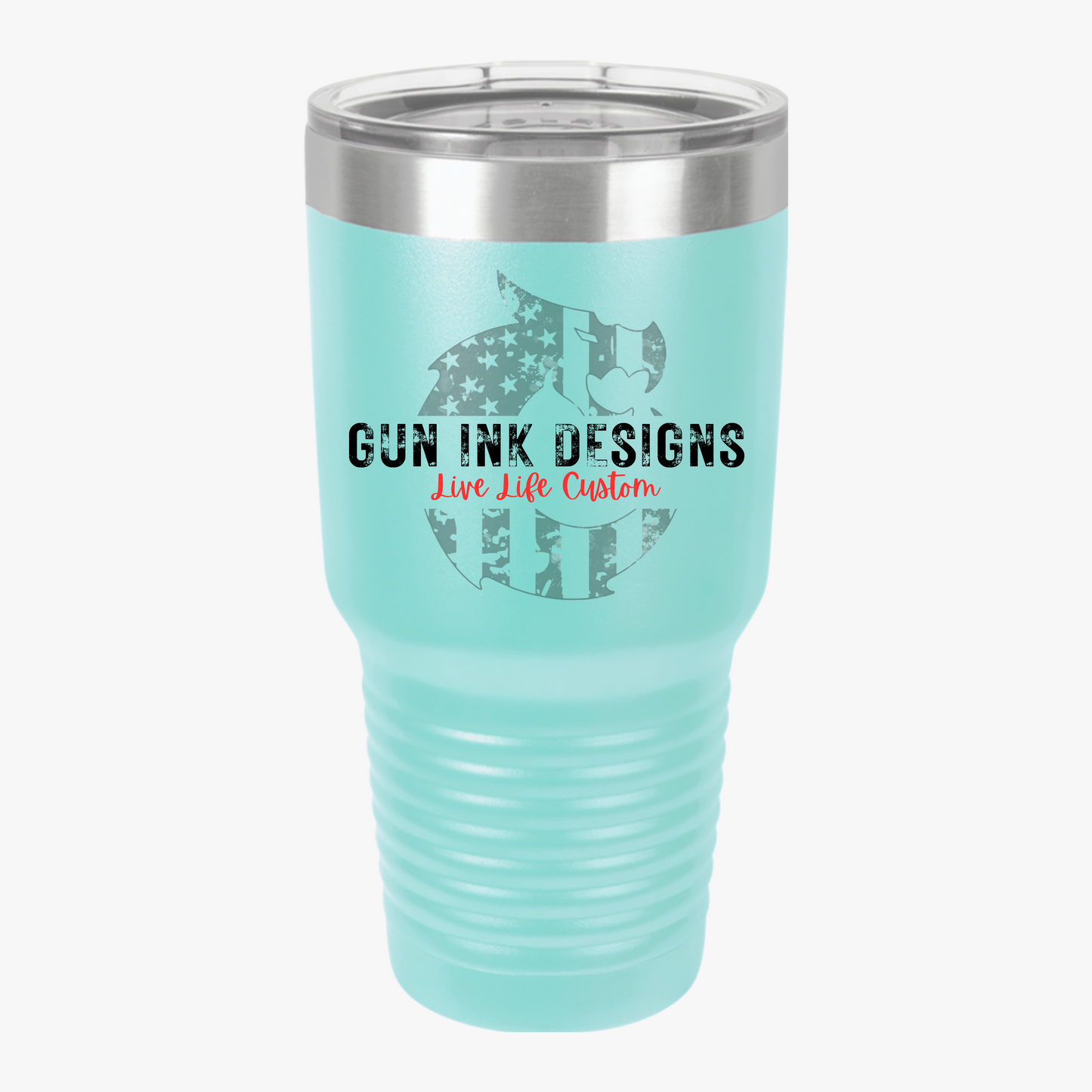 Insulated Tumbler, 30oz - Ghost Flag Dragon