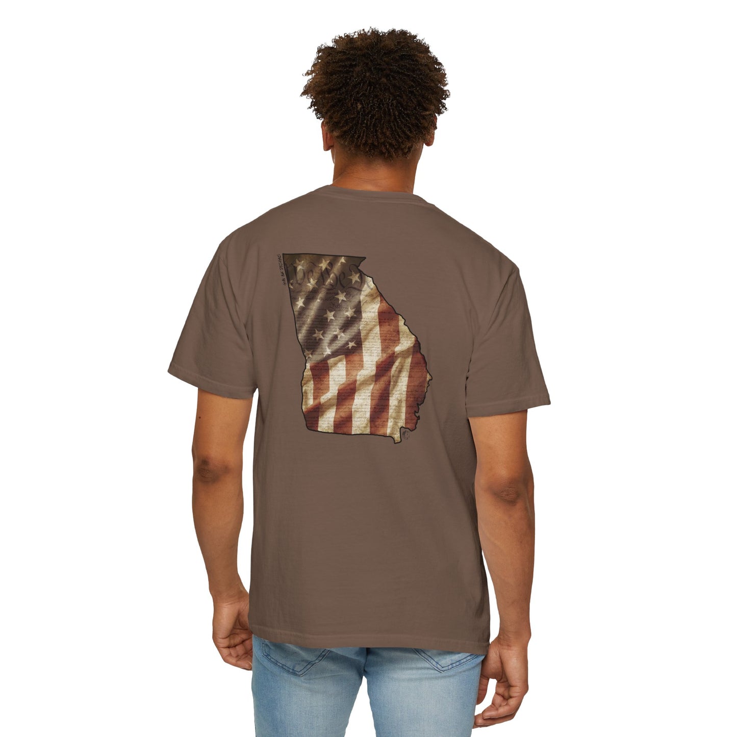 Garment-Dyed T-shirt - We The People - Georgia