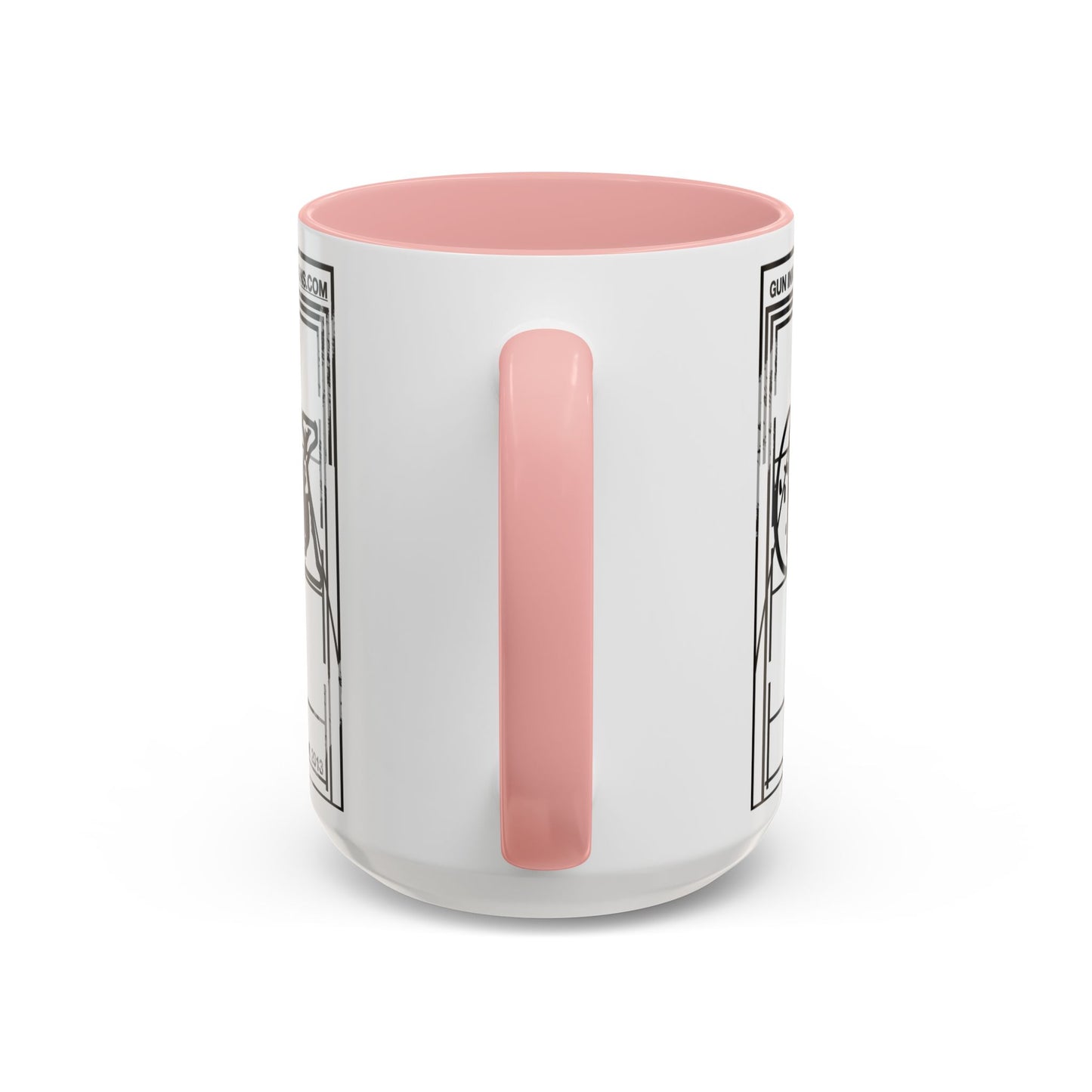 Accent Coffee Mug (11, 15oz) - GID Draft Graphic