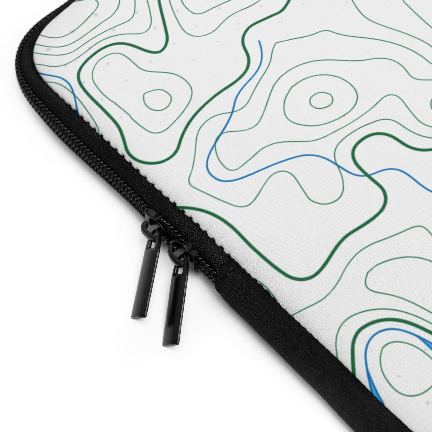 Topography Laptop Sleeve | Eco-Friendly Tech Case, Gift for Him/Her, Travel Accessory, Modern Design