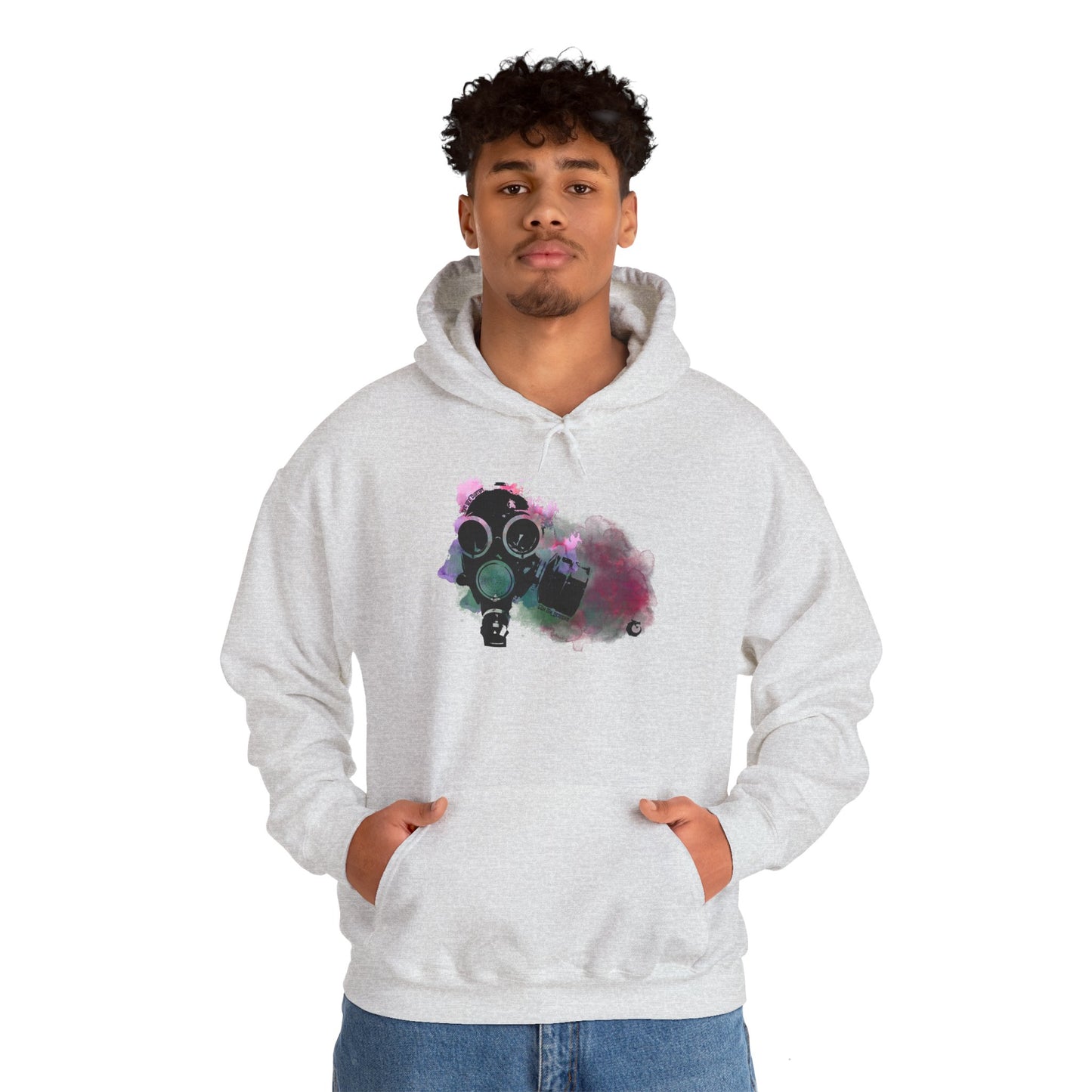Heavy Blend™ Hooded Sweatshirt - Gas Mask 2.0