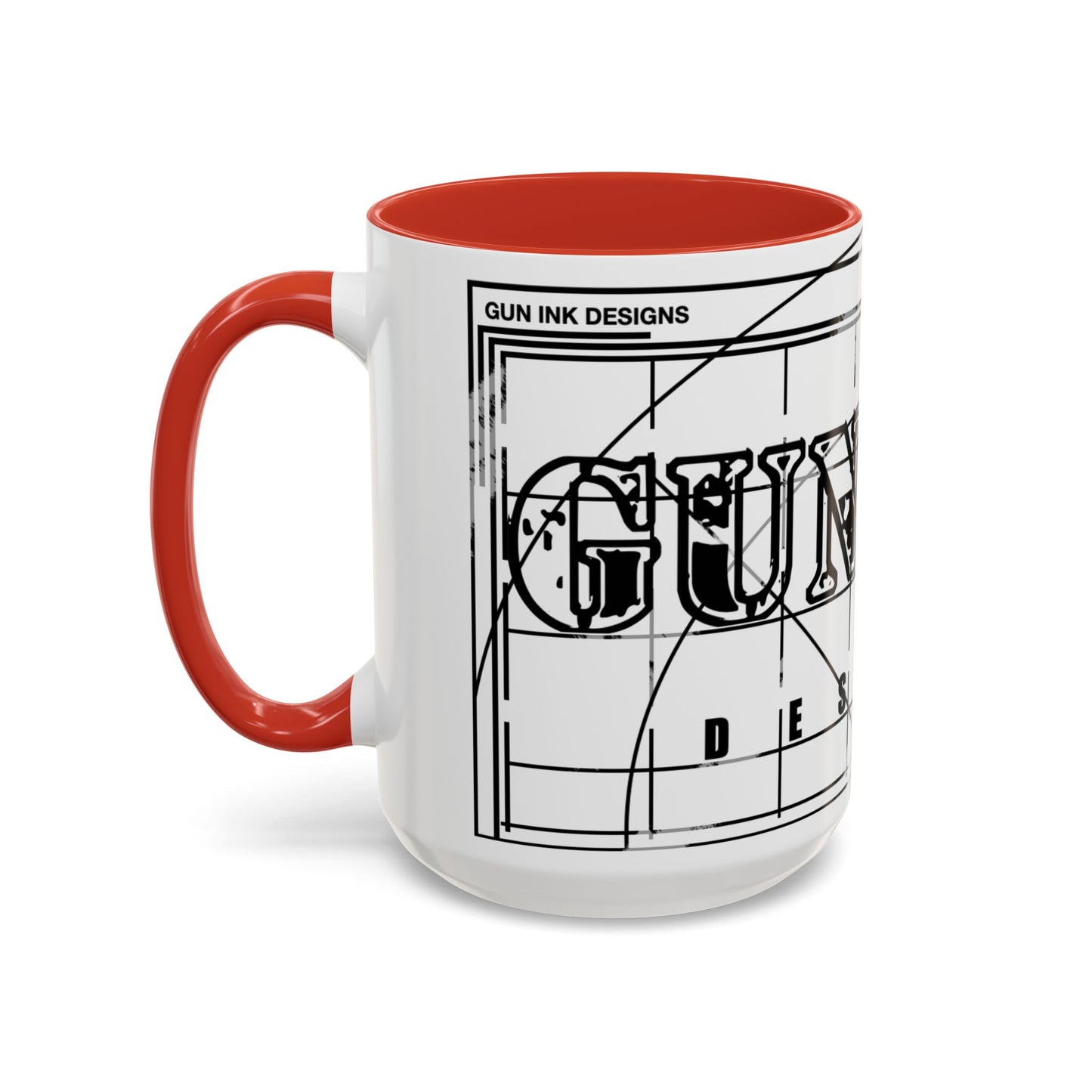 Accent Coffee Mug (11, 15oz) - GID Draft Graphic