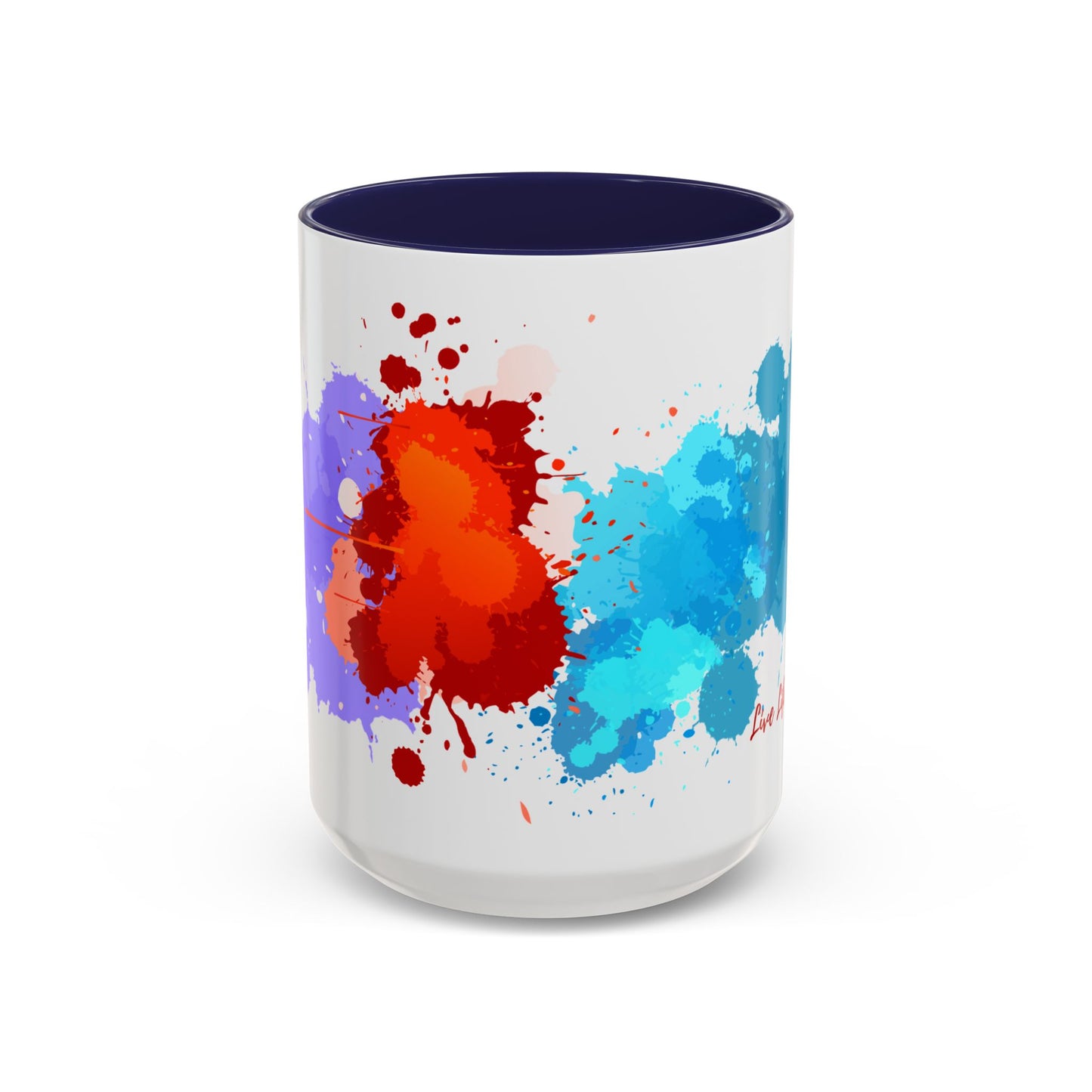 Accent Coffee Mug (11, 15oz) - Splash of life