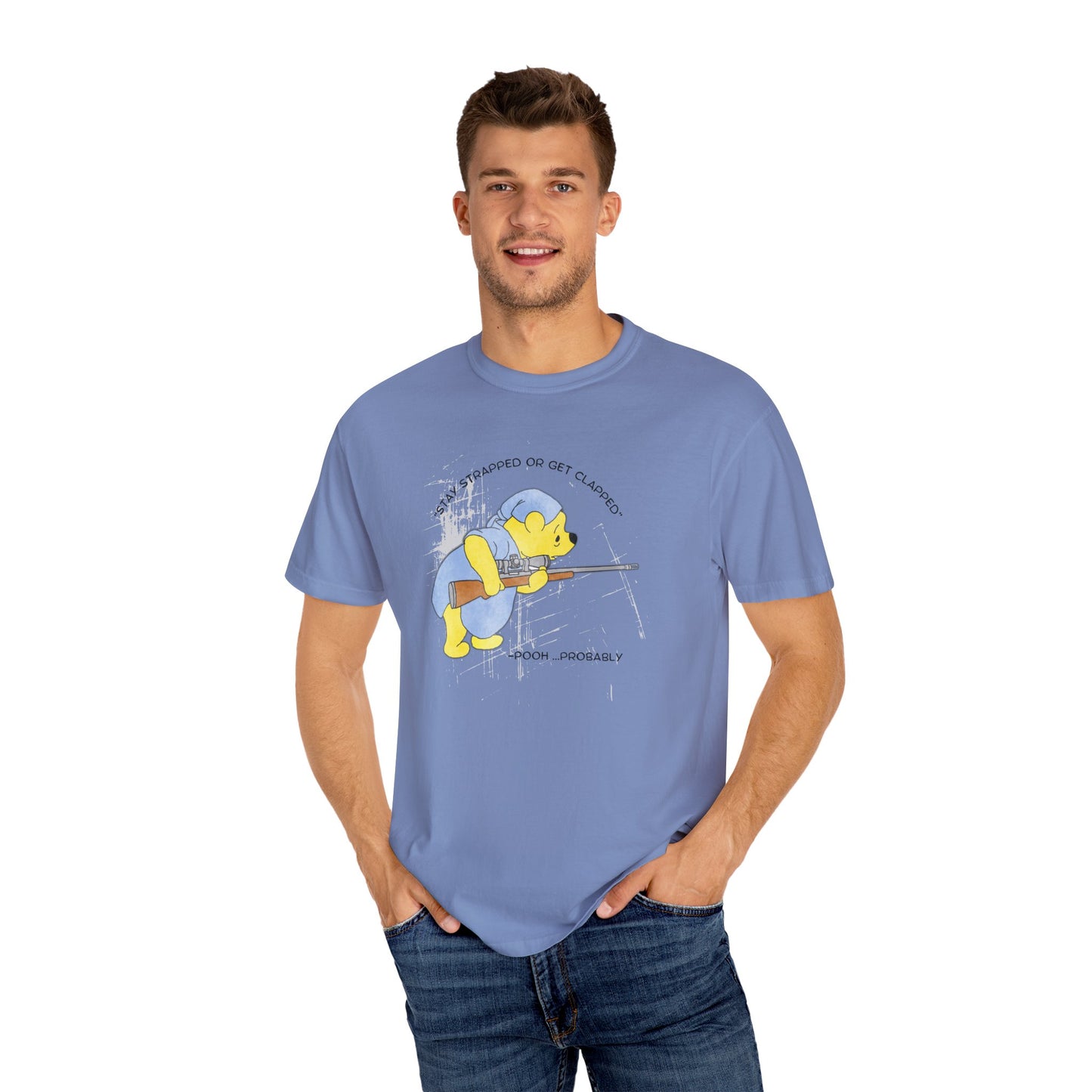 Unisex Garment-Dyed T-shirt - Stay Strapped