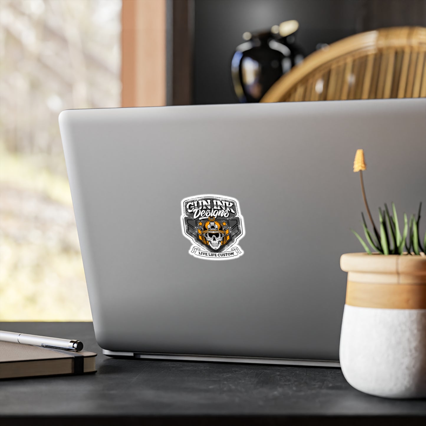 Kiss-Cut Vinyl Decals - Helmet