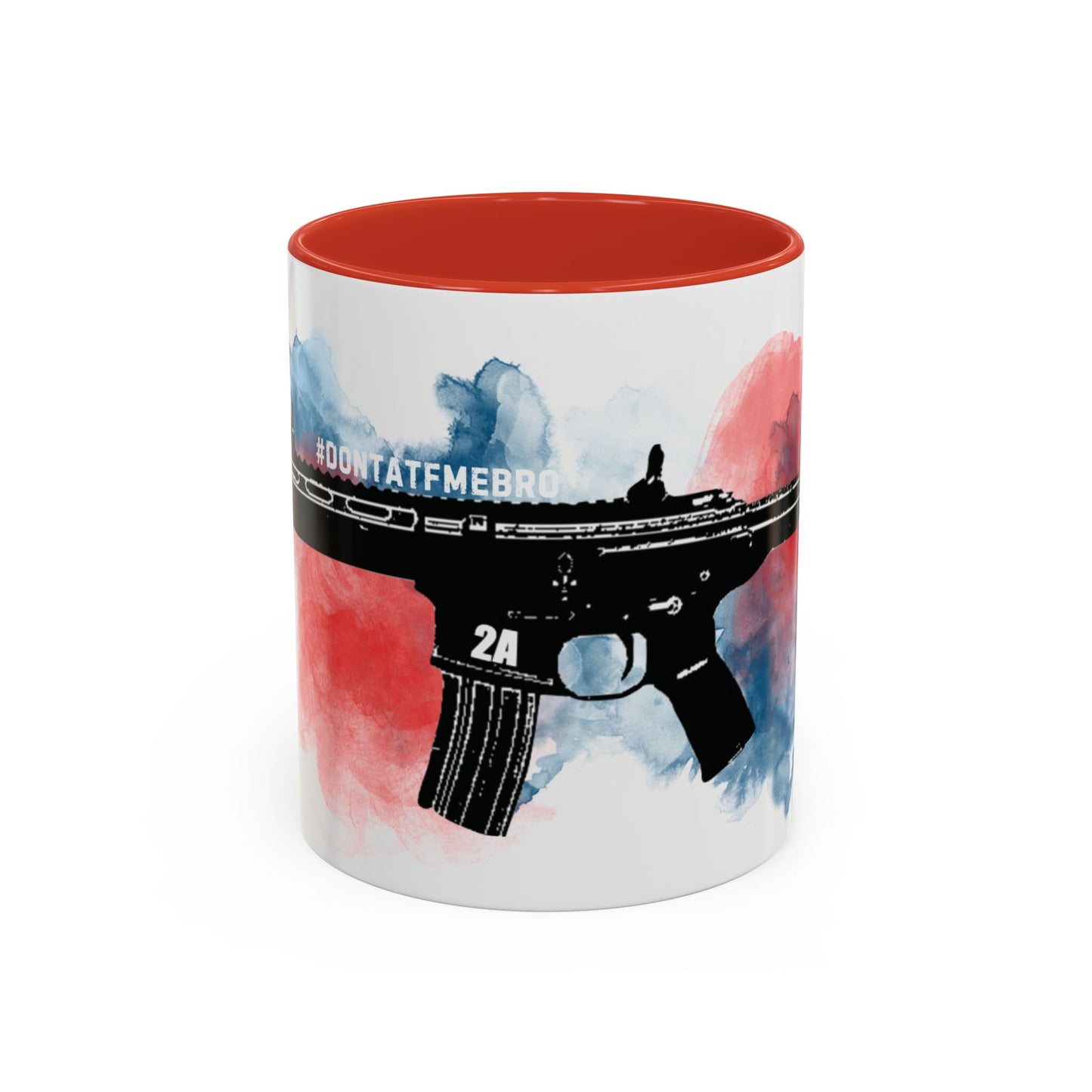Accent Coffee Mug (11, 15oz) - #DONTATFMEBRO