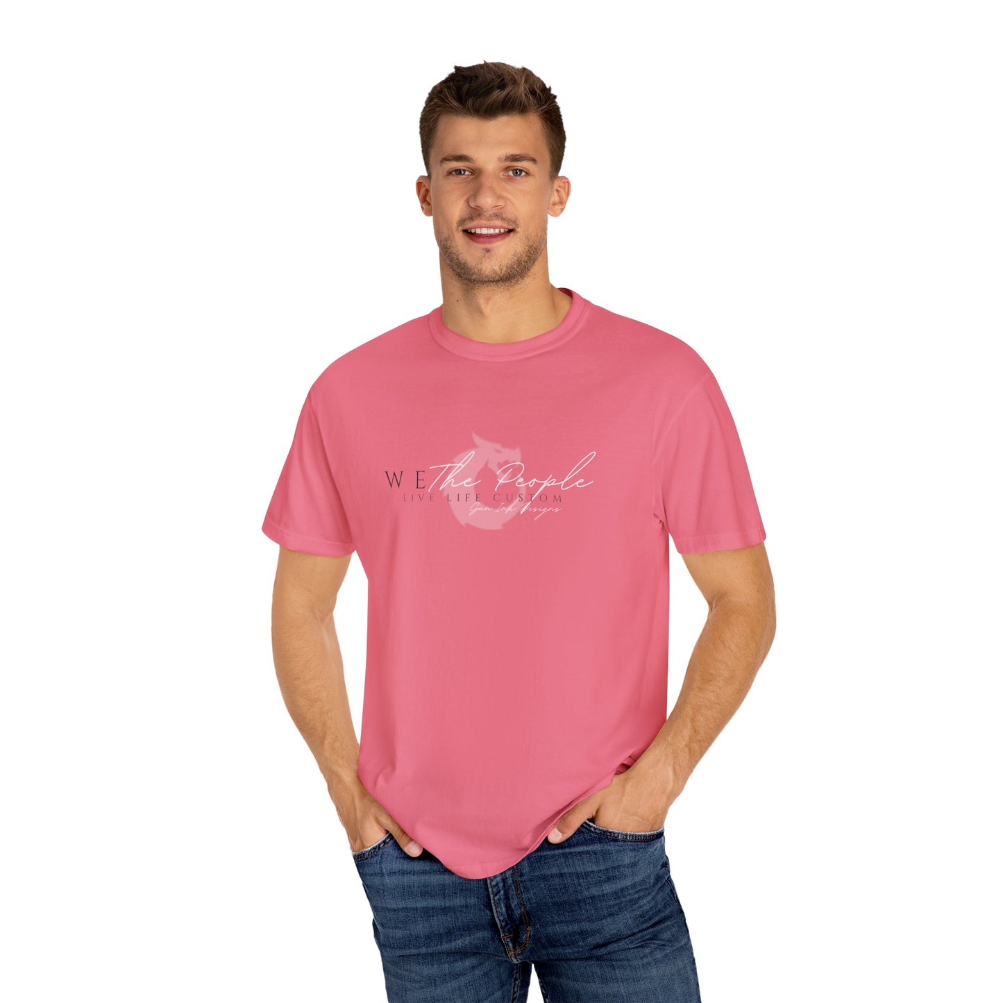 Garment-Dyed T-shirt - We The People Pale