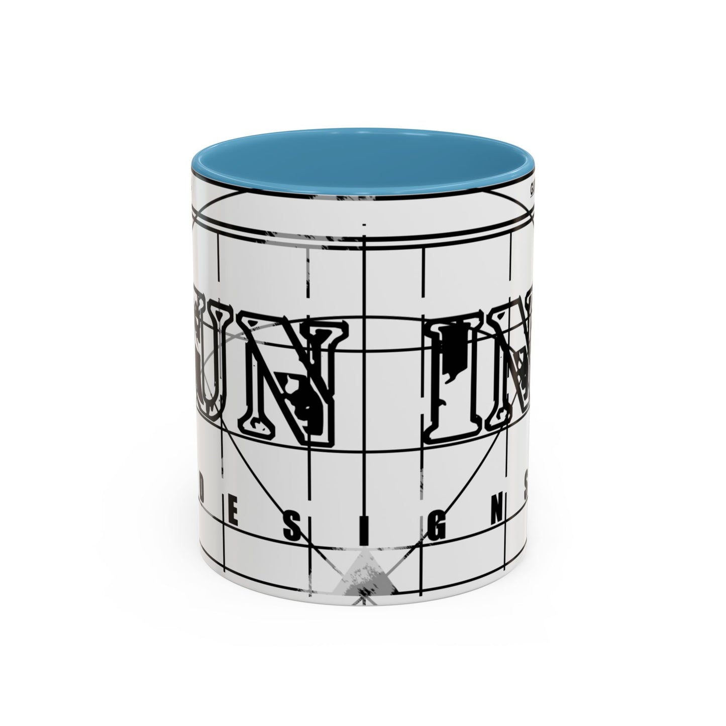 Accent Coffee Mug (11, 15oz) - GID Draft Graphic