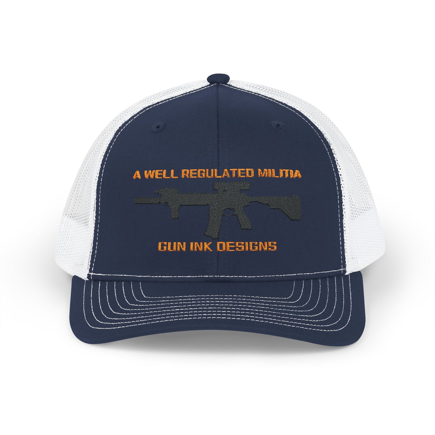 Snapback Trucker Cap - A Well Regulated Militia