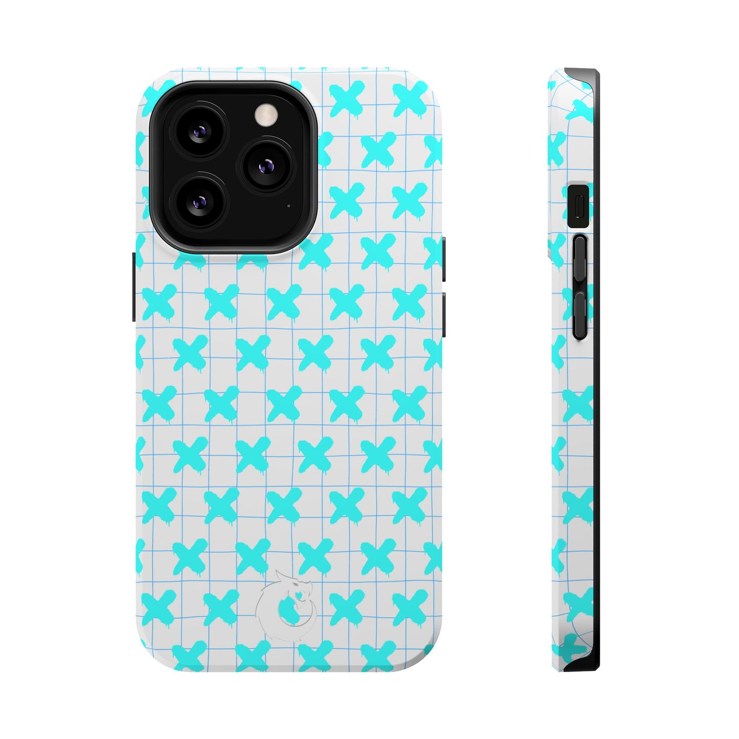 Magnetic Tough Cases - Blue X