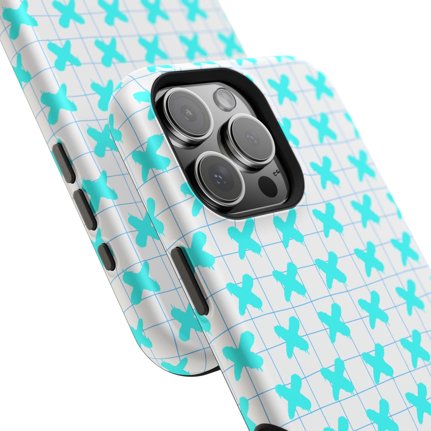 Magnetic Tough Cases - Blue X