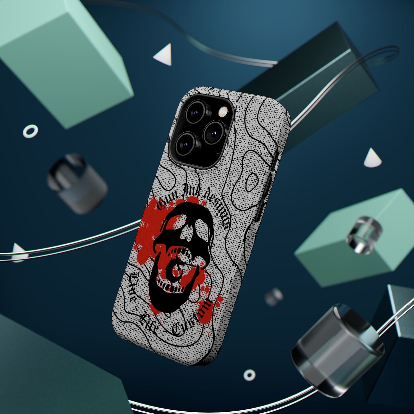 Magnetic Tough Cases - Skull