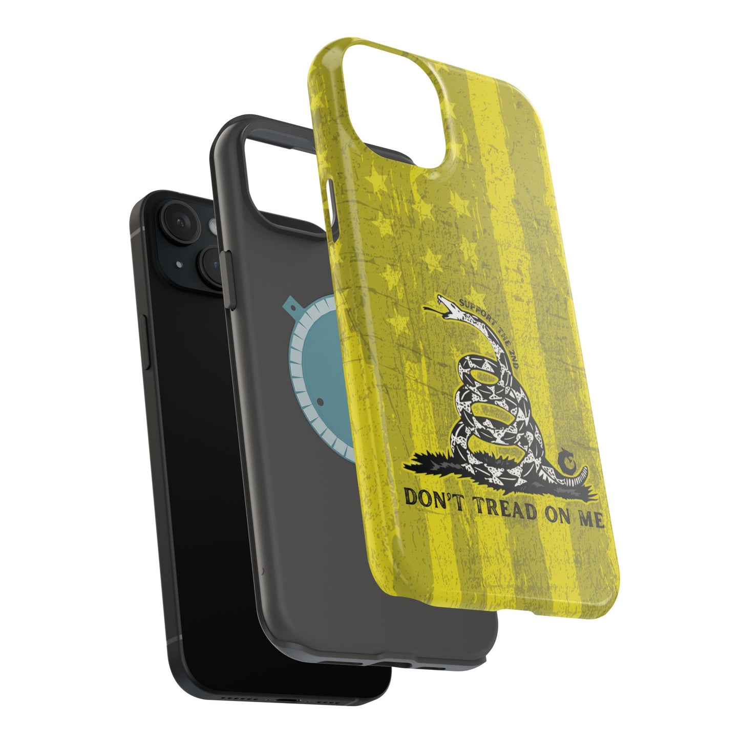 American Liberty Tough iPhone Case - Don't Tread on Me Flag