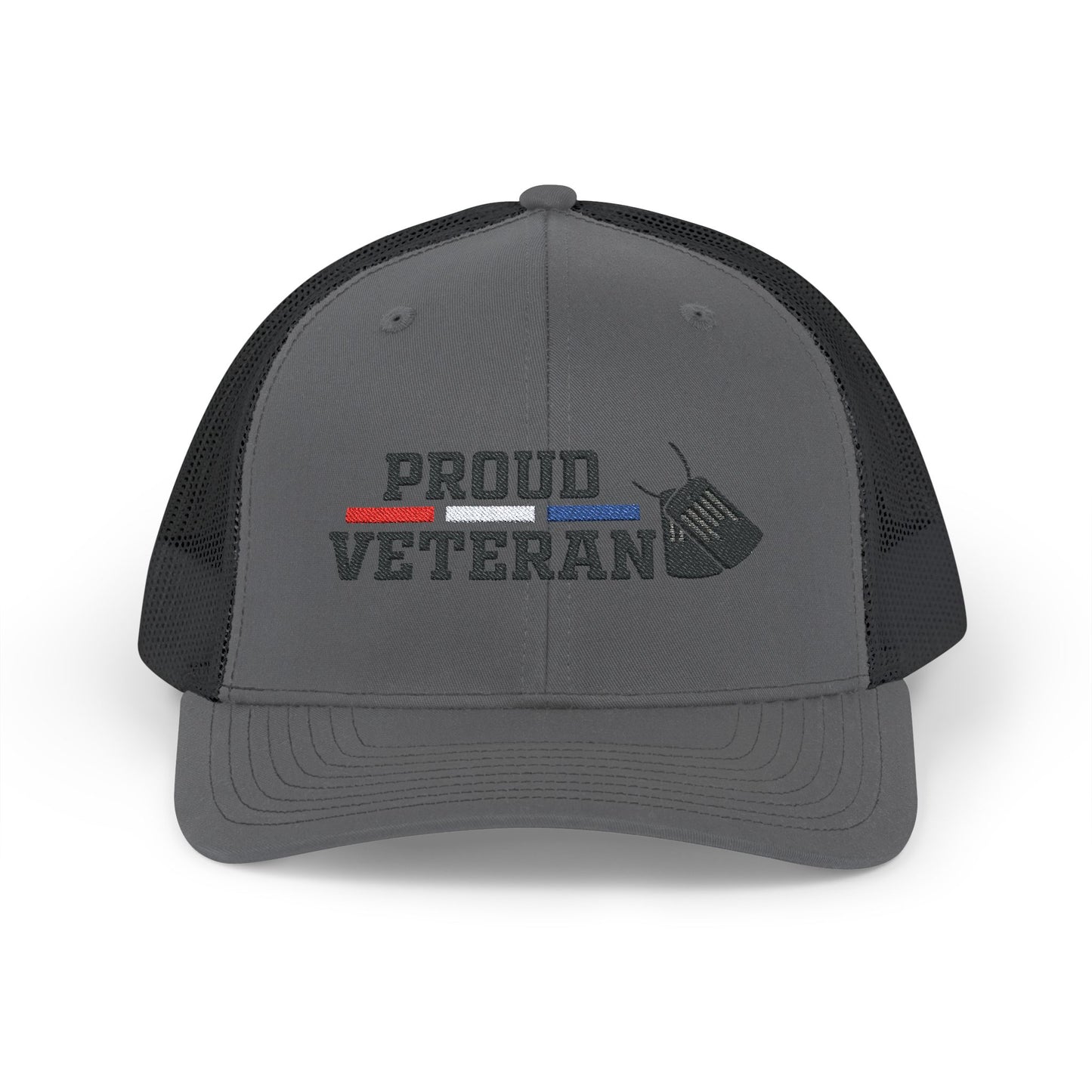 Snapback Trucker Cap - Proud Veteran