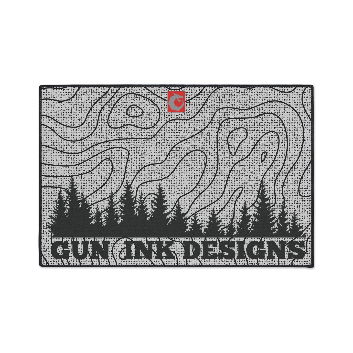 Heavy Duty Floor Mat - Topo Trees