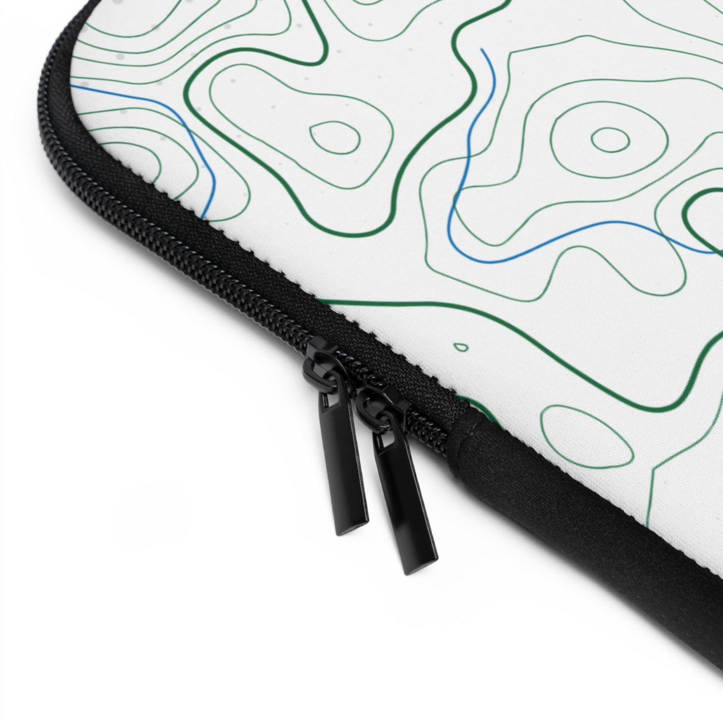 Topography Laptop Sleeve | Eco-Friendly Tech Case, Gift for Him/Her, Travel Accessory, Modern Design
