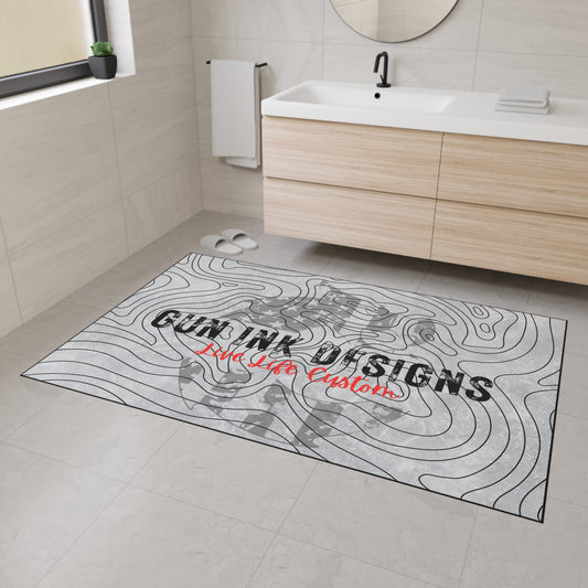 Heavy Duty Floor Mat - Topo Flag Logo